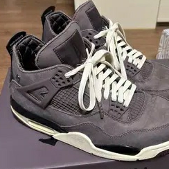 Jordan 4 x A Ma Maniere Retro Violet Ore 착용 스타일