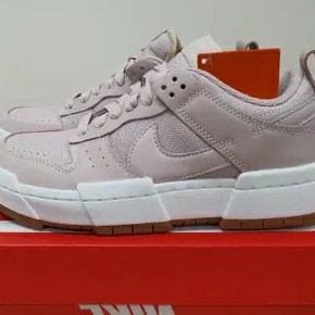 (W) Nike Dunk Low Disrupt Photon Dust 착용 스타일