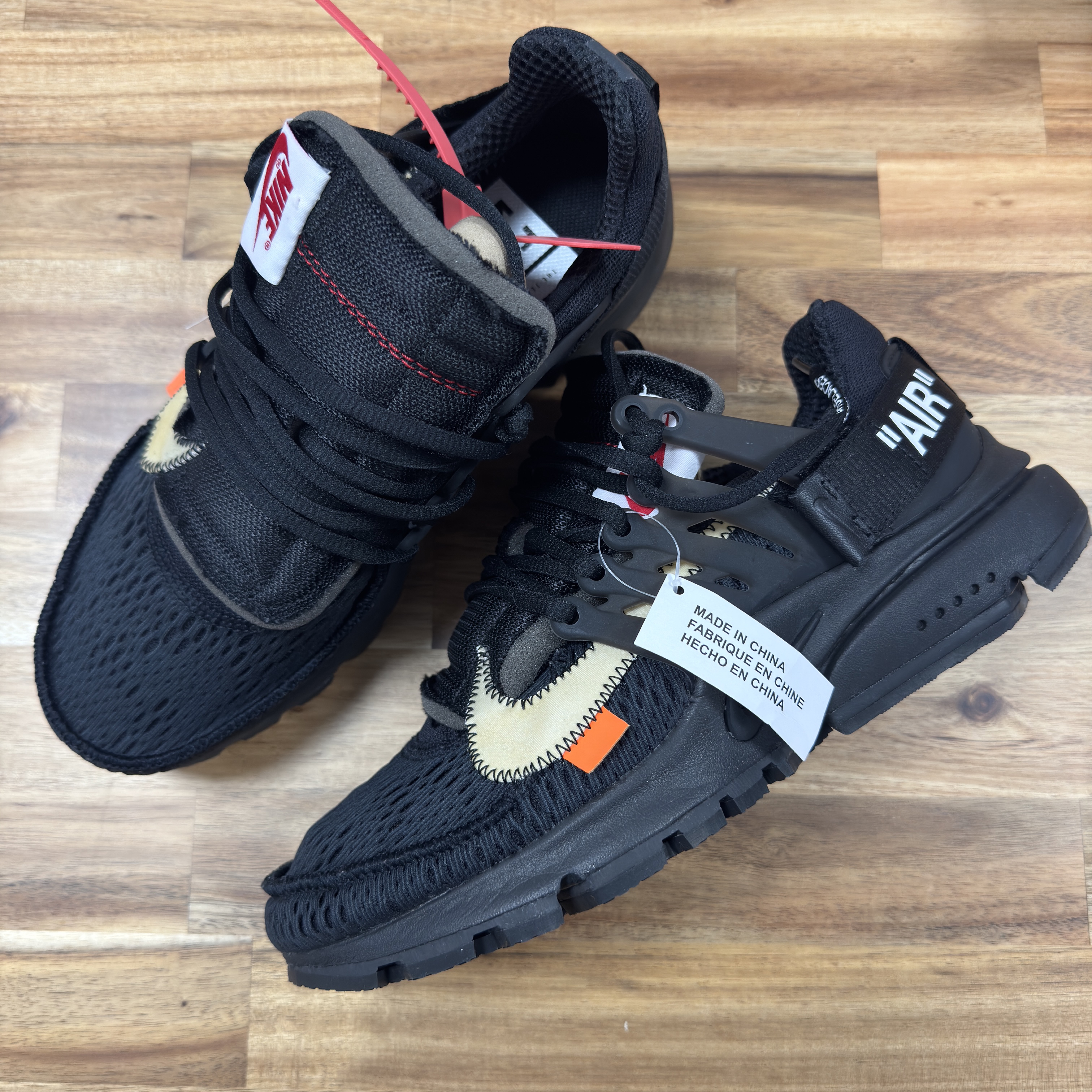 Nike x Off-White Air Presto Black 착용 스타일 - 2