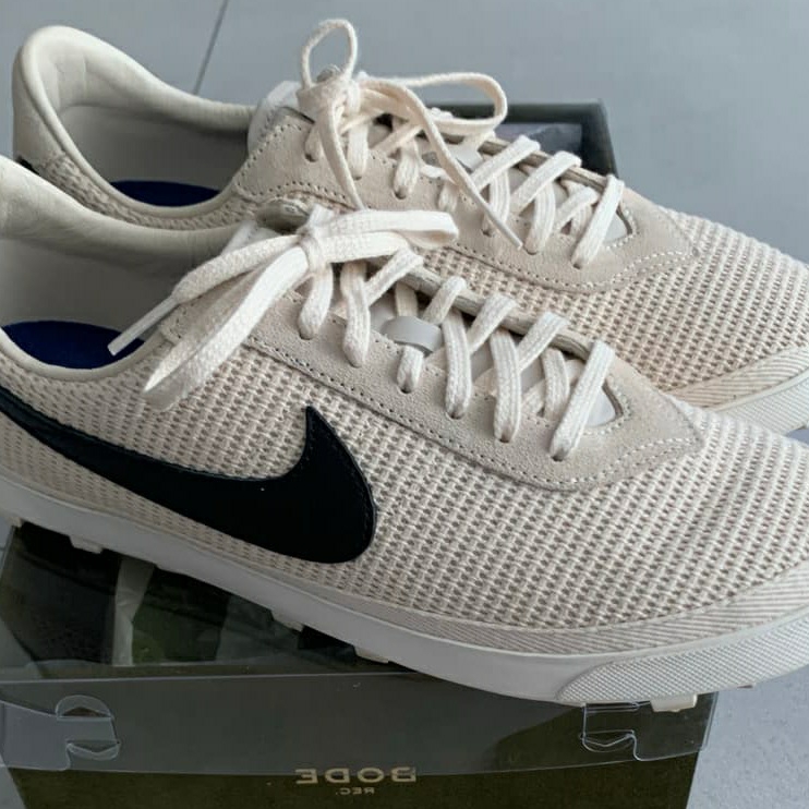 Nike x Bode Astrograbber SP Light Cream and Black 착용 스타일