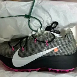 (W) Nike x Off-White Vapor Street Black Laser Fuchsia 착용 스타일
