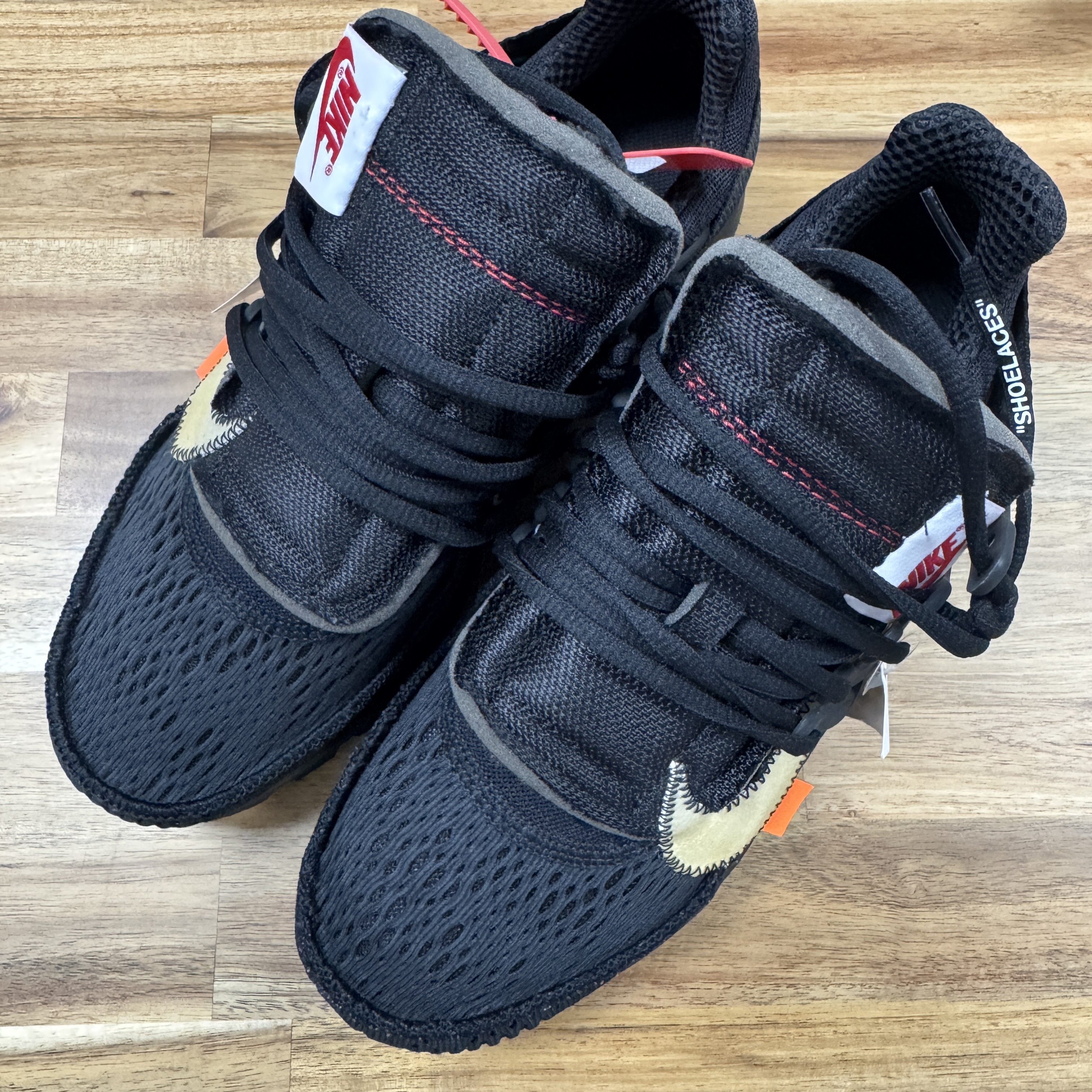 Nike x Off-White Air Presto Black 착용 스타일 - 1