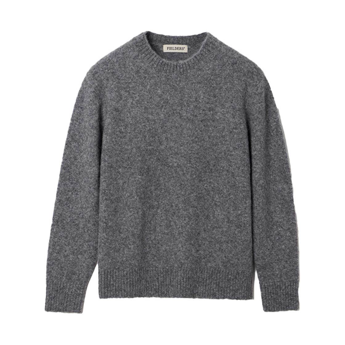 Fielders Alpaca Shaggy Knit Gray 상세 이미지 1