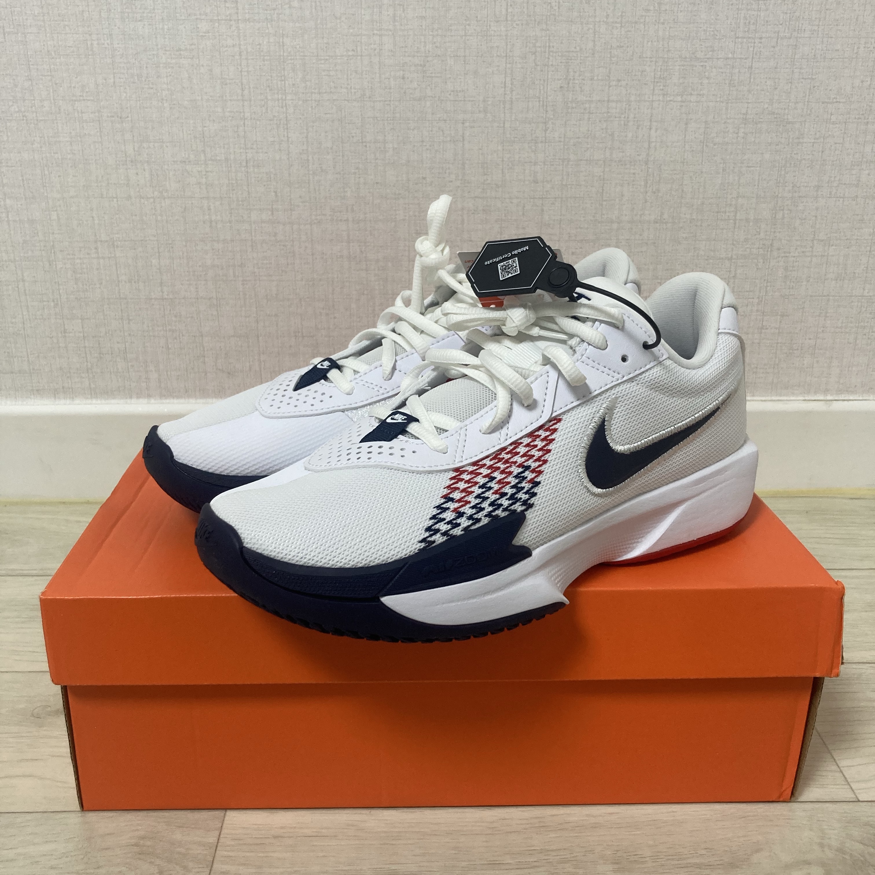Nike Air Zoom G.T. Cut Academy EP White 착용 스타일