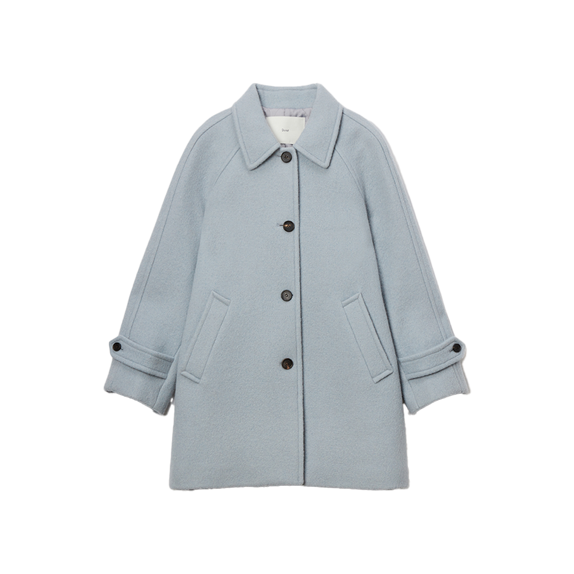 dunst ALPACA HALF MAC COAT BUTTER 韓国 【公式通販】