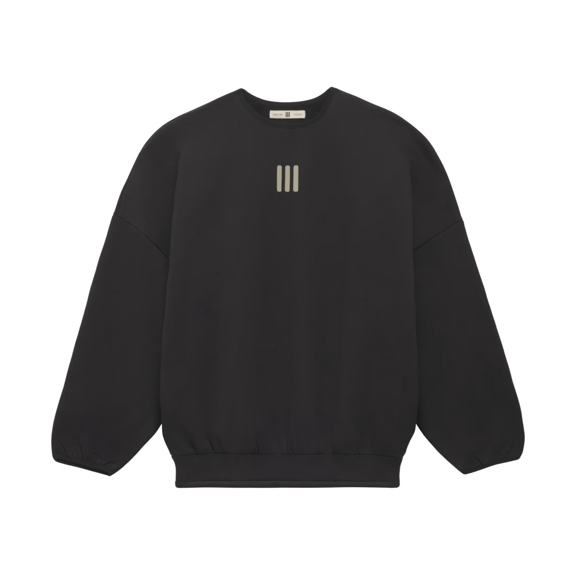 Adidas x Fear Of God Athletics Crewneck Black - US Sizing 상세 이미지 1