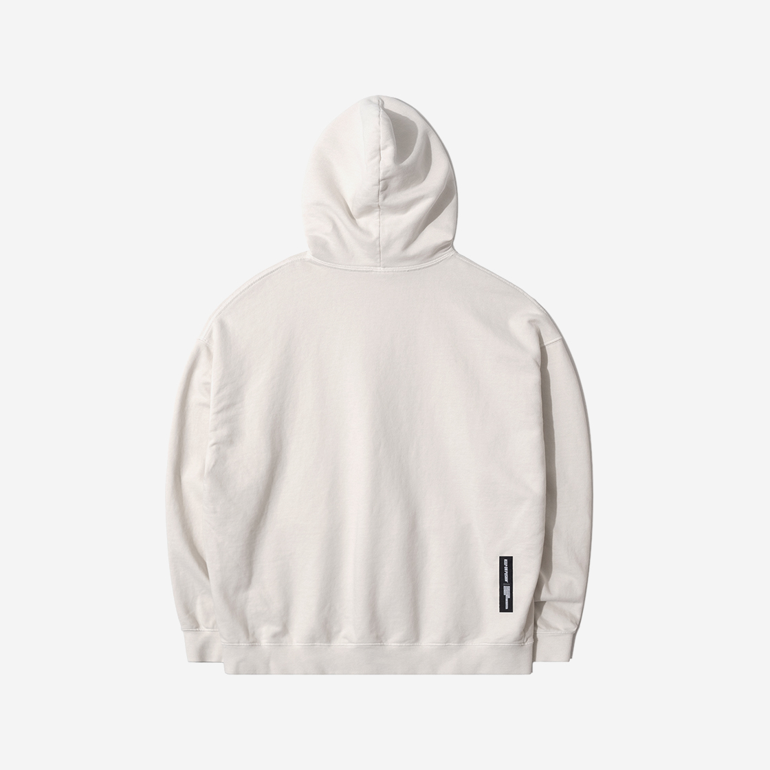 큐티에잇 가먼츠 트윈스 빈티지 워시드 후디 에크루(QT8 GARMENTS Twins Vintage Washed Hoodie Ecru) - 2