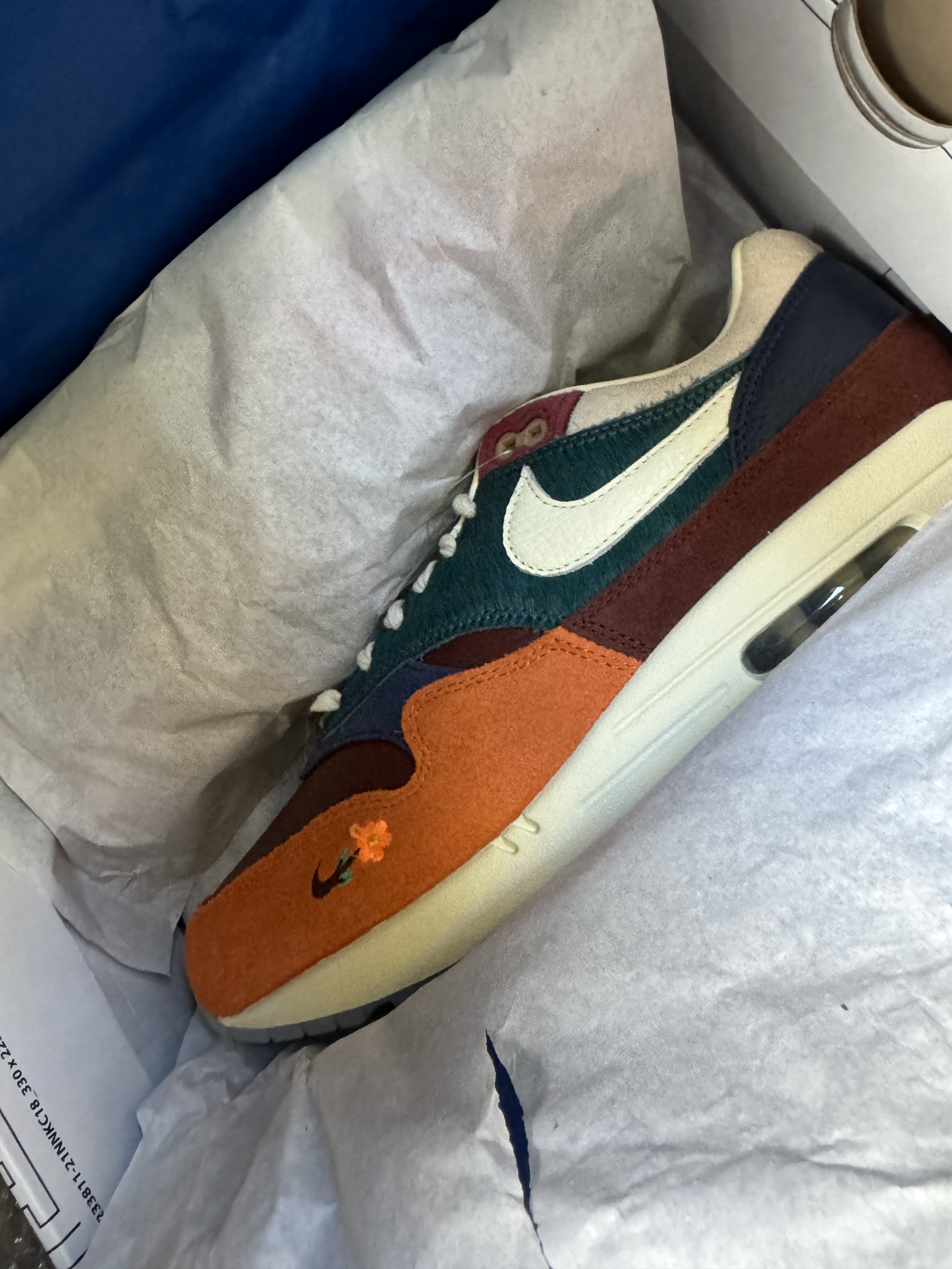 Nike x Kasina Air Max 1 SP Won-Ang Orange 착용 스타일