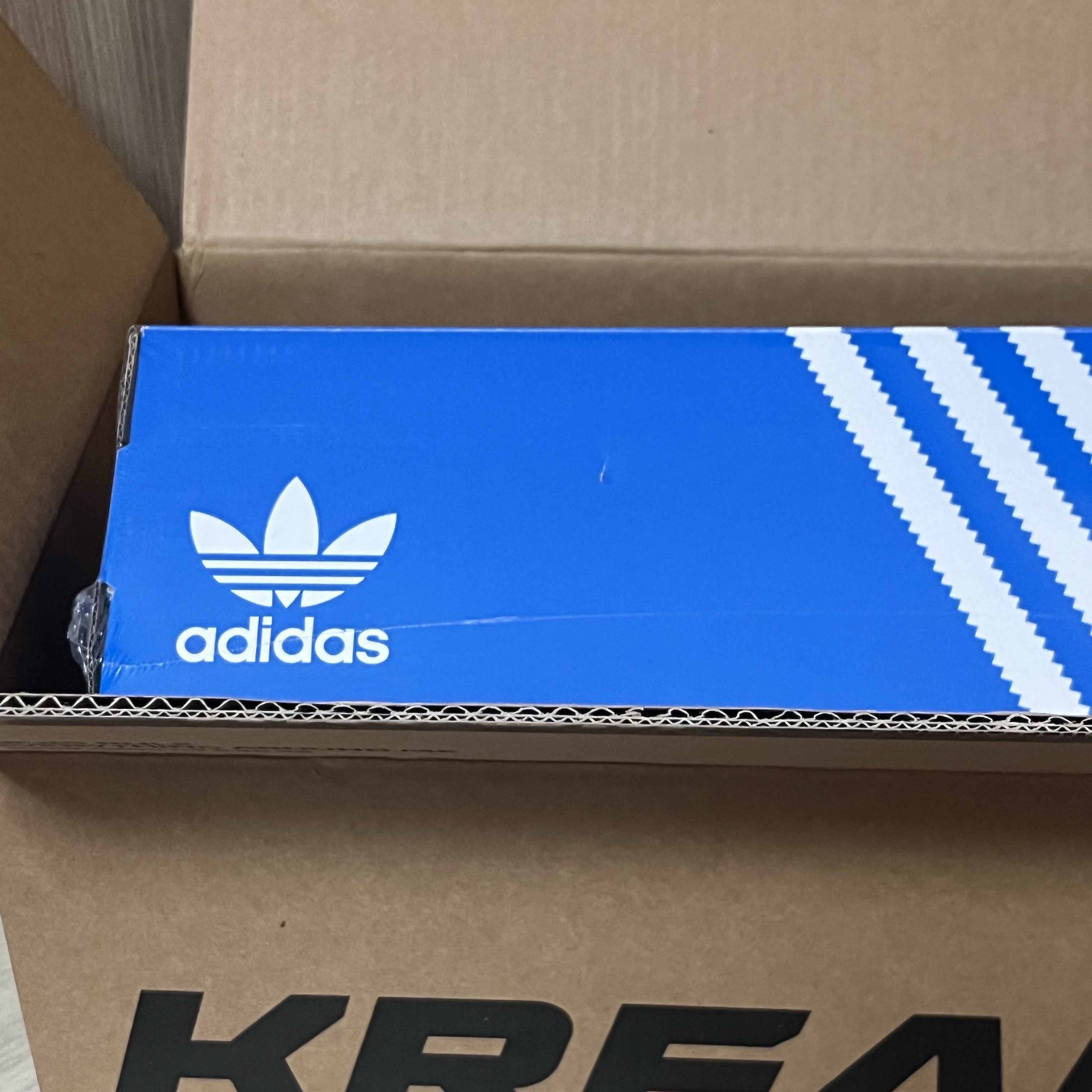 (W) Adidas Sambae Wonder White Silver Metallic 착용 스타일 - 1