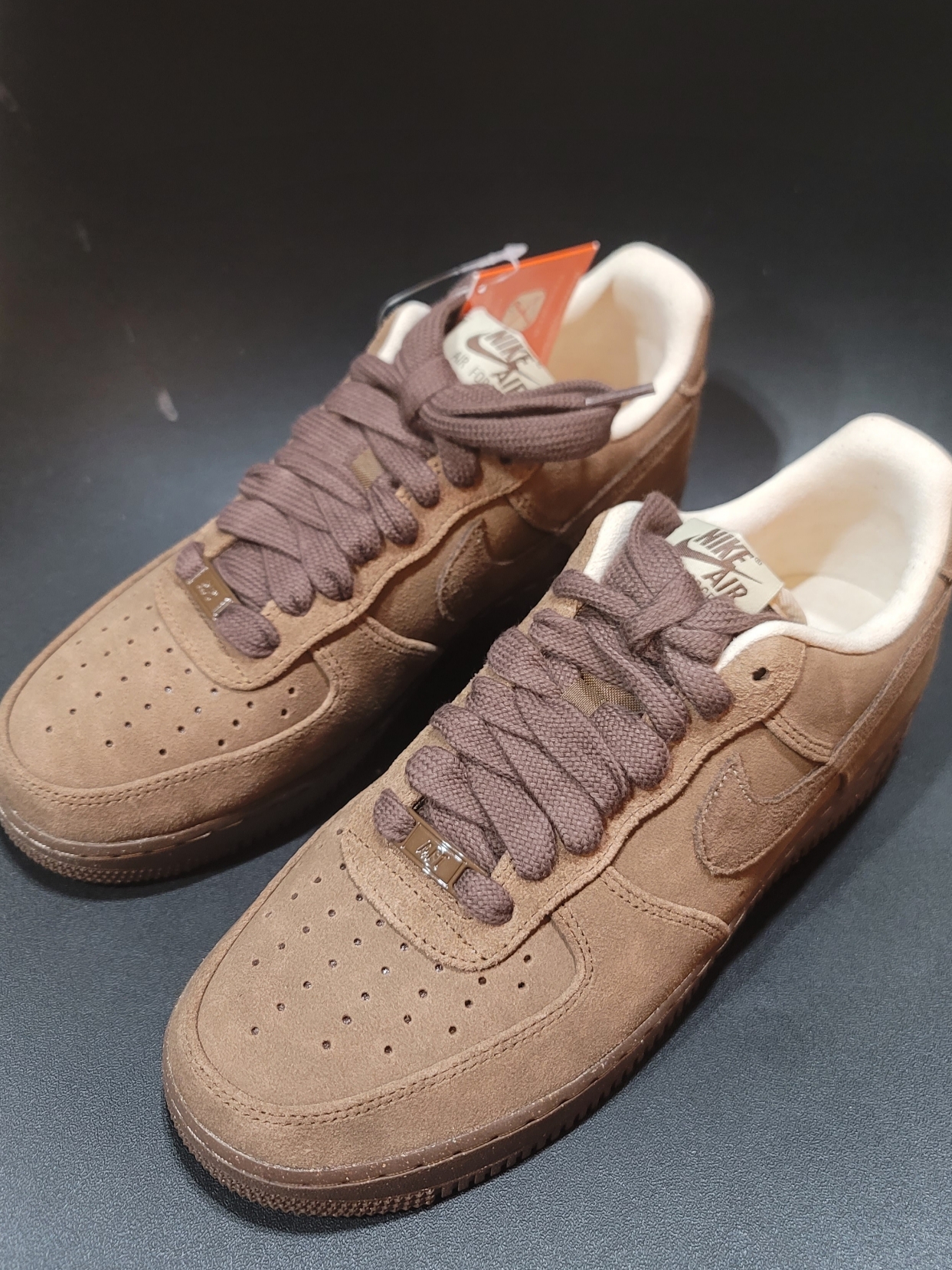 (W) Nike Air Force 1 '07 Cacao Wow 착용 스타일