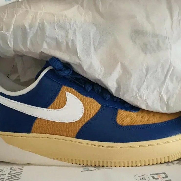 Nike x Undefeated Air Force 1 Low SP 5 On It Court Blue 착용 스타일