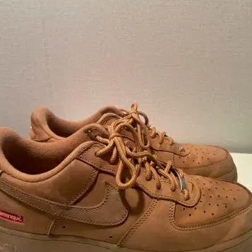 Nike x Supreme Air Force 1 Low Flax 착용 스타일