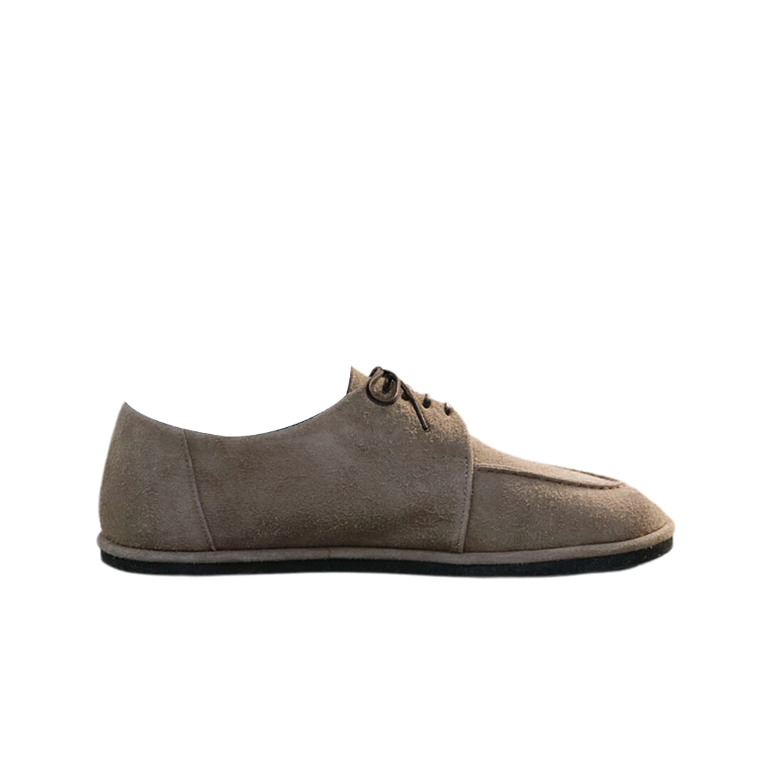 A24AS04QD Auralee Suede Shoes Beige Suede