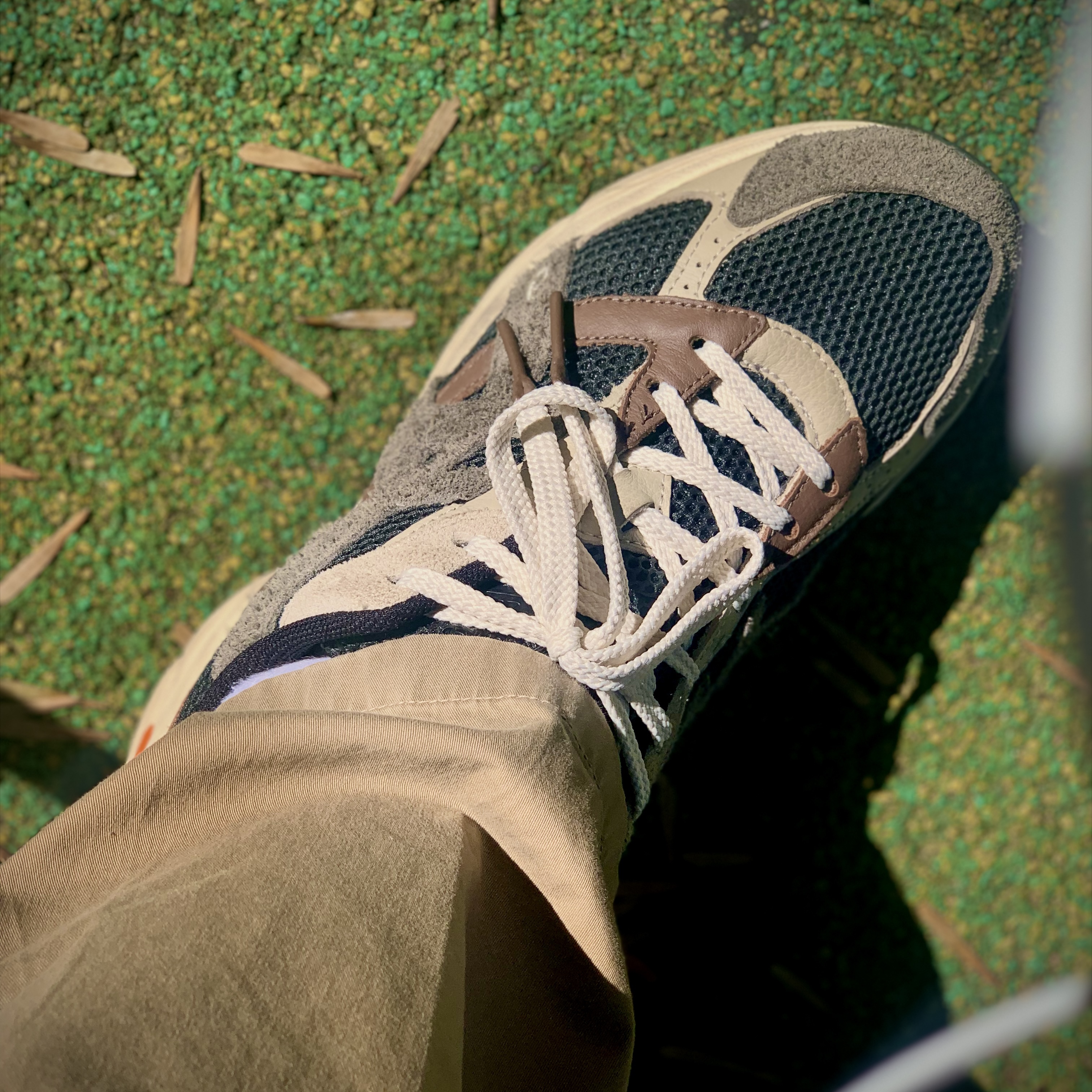 Asics x Hal Studios Gel-1130 MK-II Forest 착용 스타일