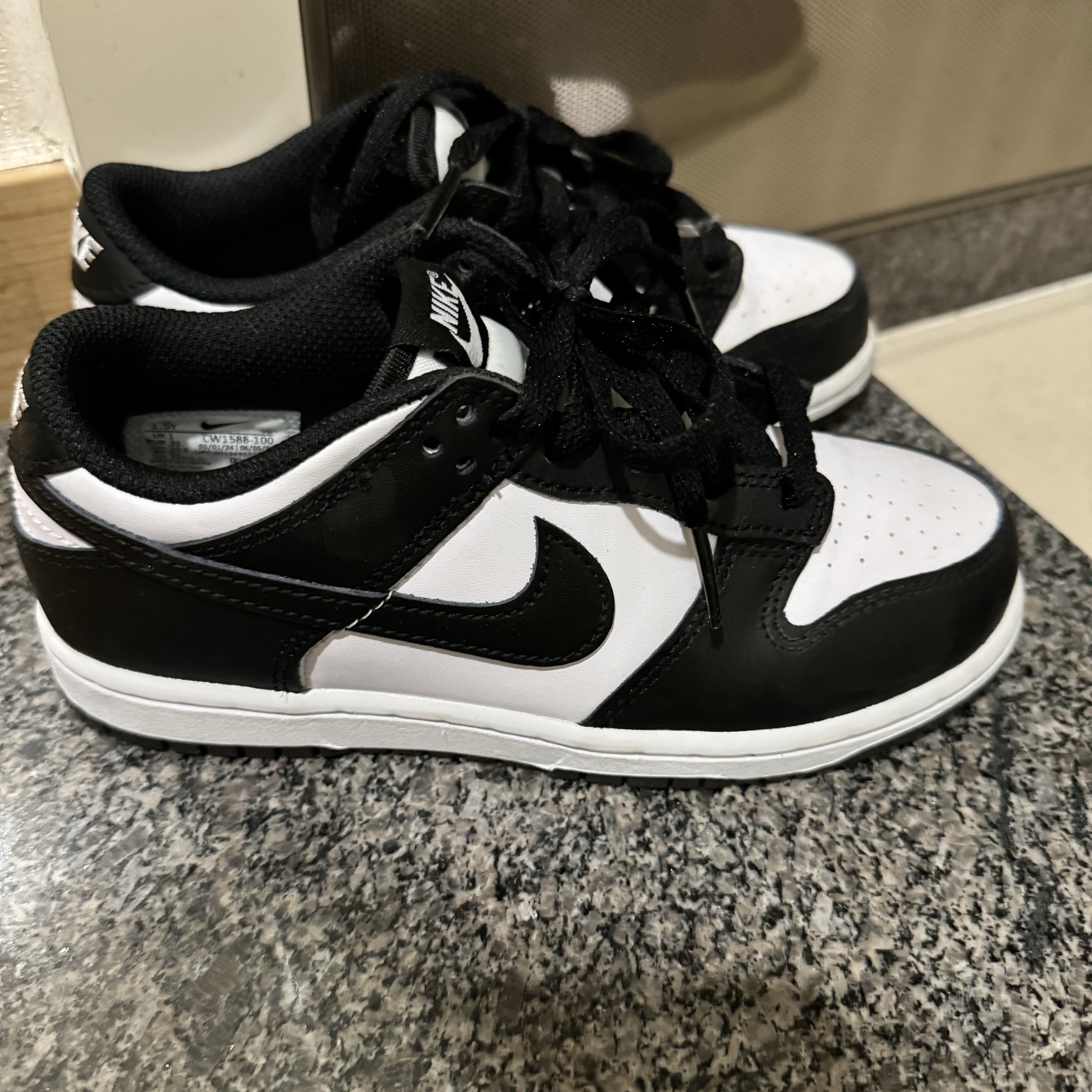 (PS) Nike Dunk Low Black 착용 스타일