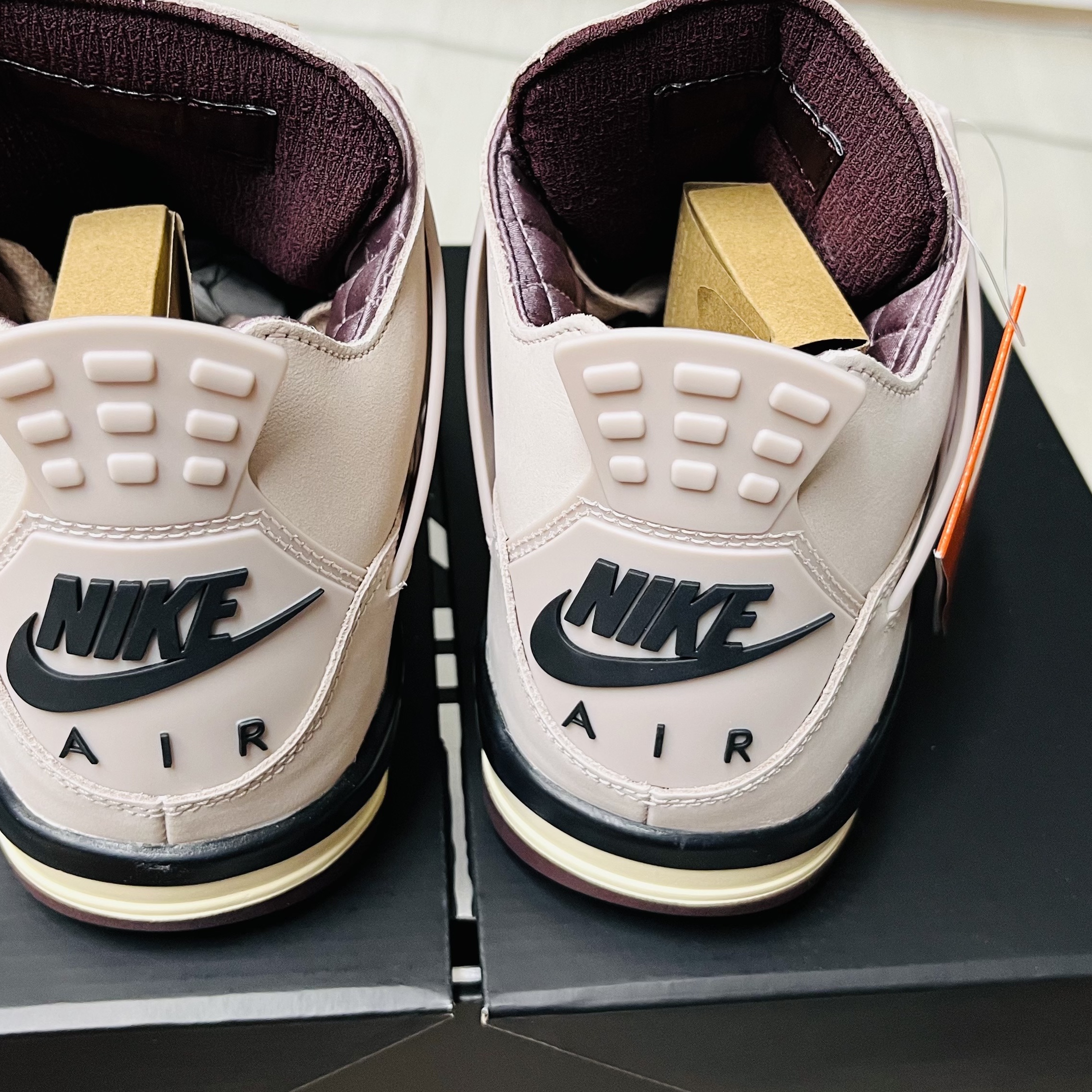 (W) Jordan 4 x A Ma Maniere Retro OG SP W.Y.W.S. 착용 스타일 - 5