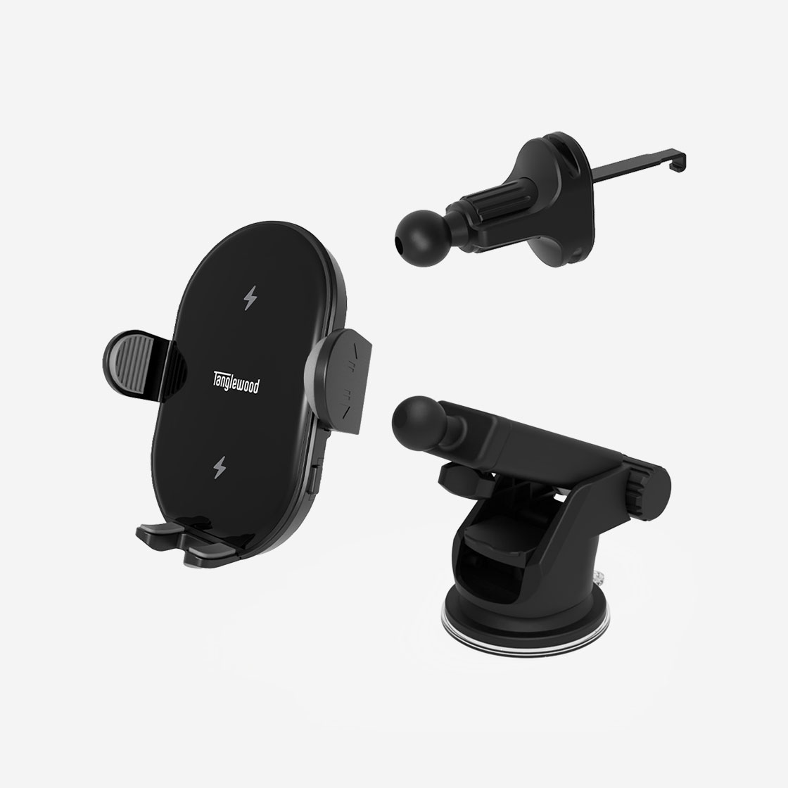탱글우드 듀얼 코일 차량용 고속 무선 충전 거치대(Tanglewood Dual coil Fast Wireless Car Charger) - 2