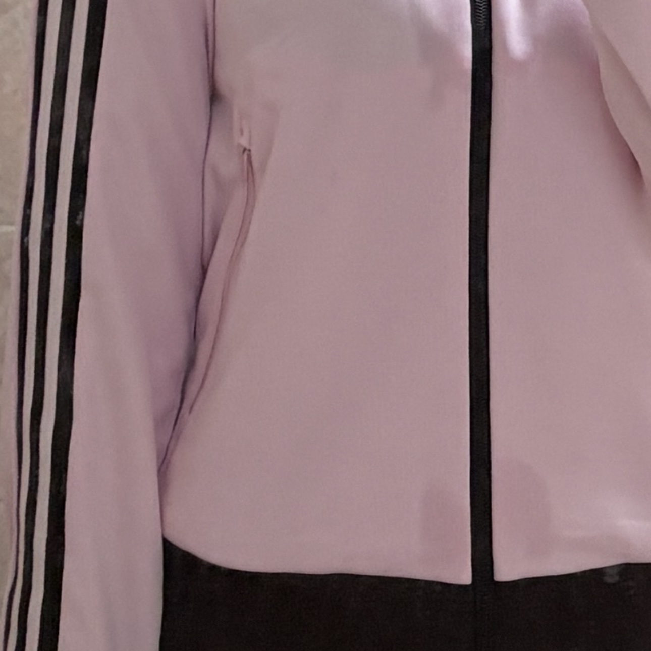 (W) Adidas Originals Beckenbauer Track Jacket Clear Pink - KR Sizing 착용 스타일