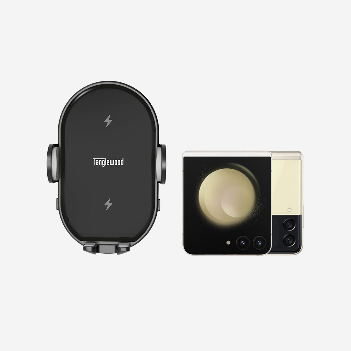 탱글우드 듀얼 코일 차량용 고속 무선 충전 거치대(Tanglewood Dual coil Fast Wireless Car Charger) - 3