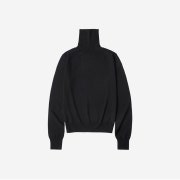 Siyazu SIKN2091 Superfine Merino Wool Turtleneck Knit  Black