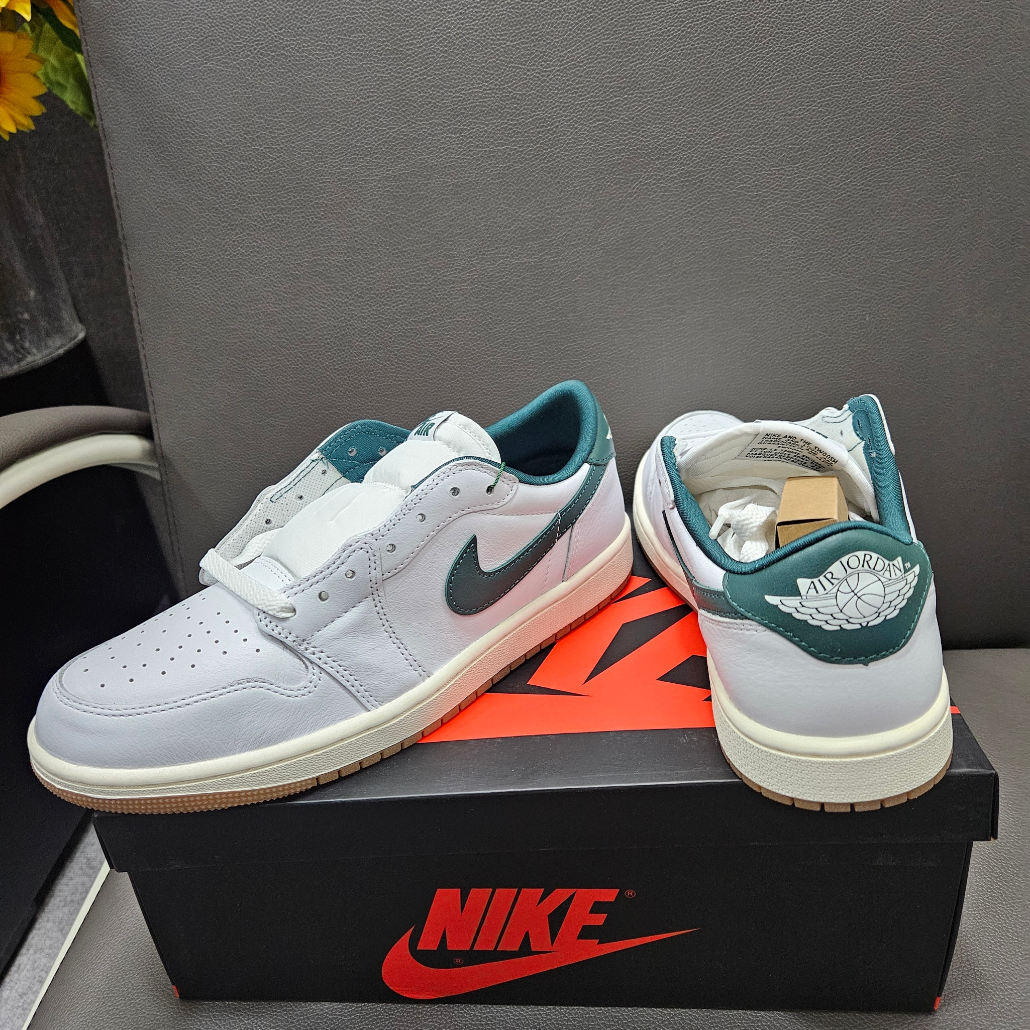 (W) Jordan 1 Retro Low OG Oxidized Green 착용 스타일