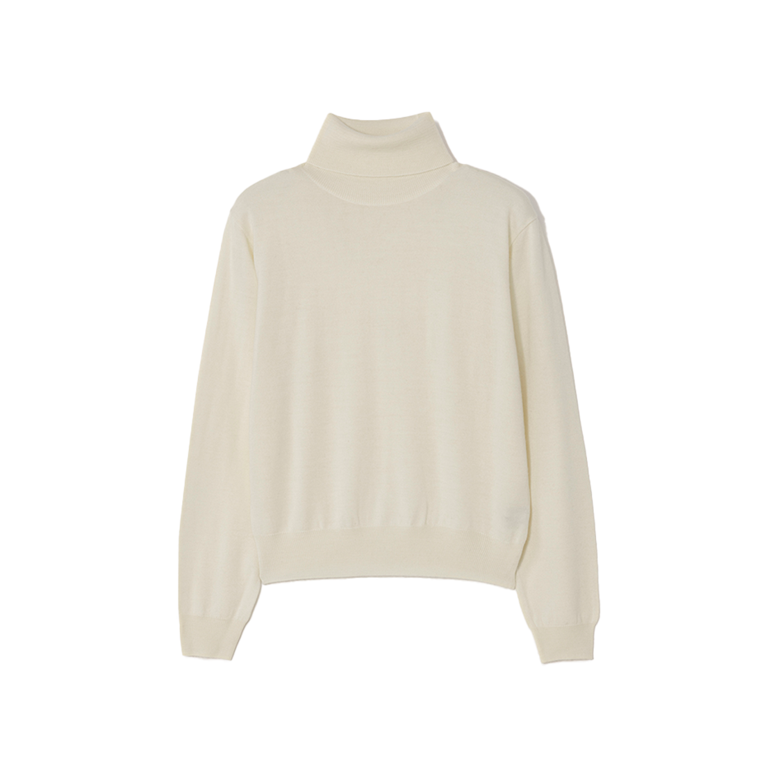 Dunst Essential Cashmere Turtleneck Sweater Cream 상세 이미지 1