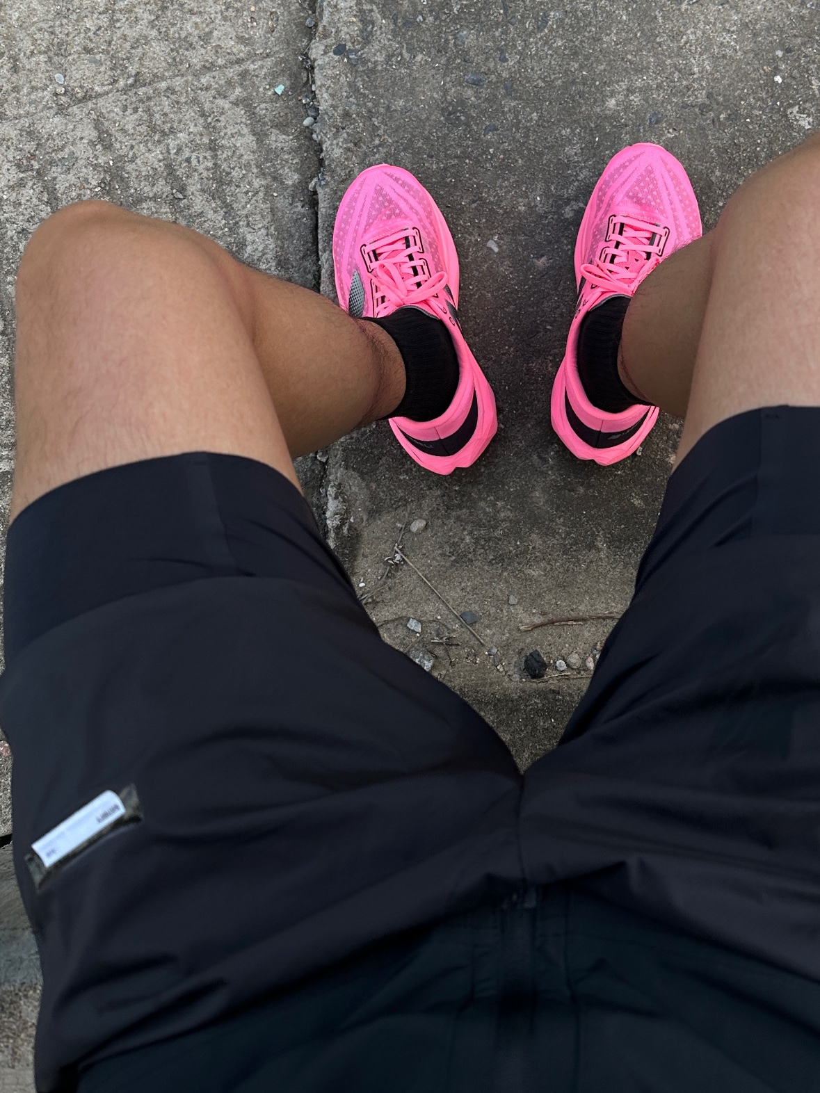 New Balance Fuelcell Rebel v4 Ultra Pink Black - 2E Wide, Satisfy Techsilk 8 Inch Shorts Black Silk 착용 스타일 - 2