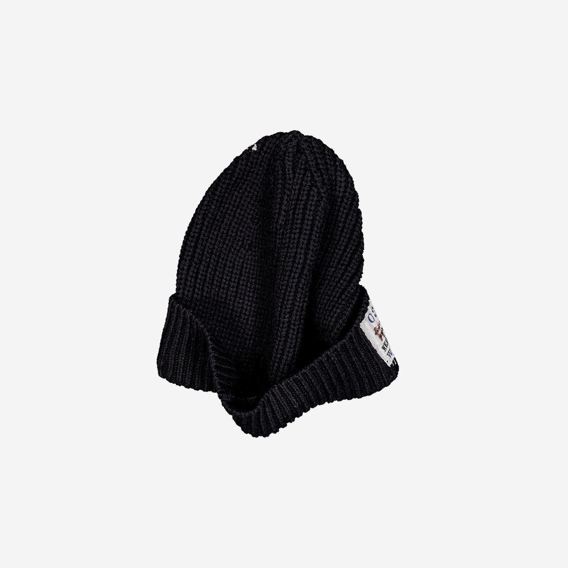 MELLOW Typo Graphic Beanie Black 상세 이미지 3