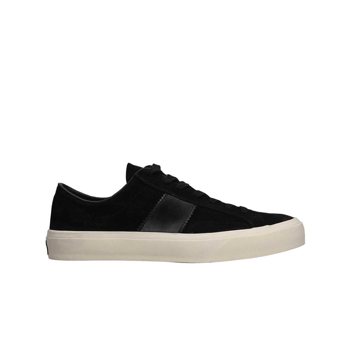 톰포드 스웨이드 캠브리지 스니커즈 블랙 크림(Tom Ford Suede Cambridge Sneakers Black Cream)