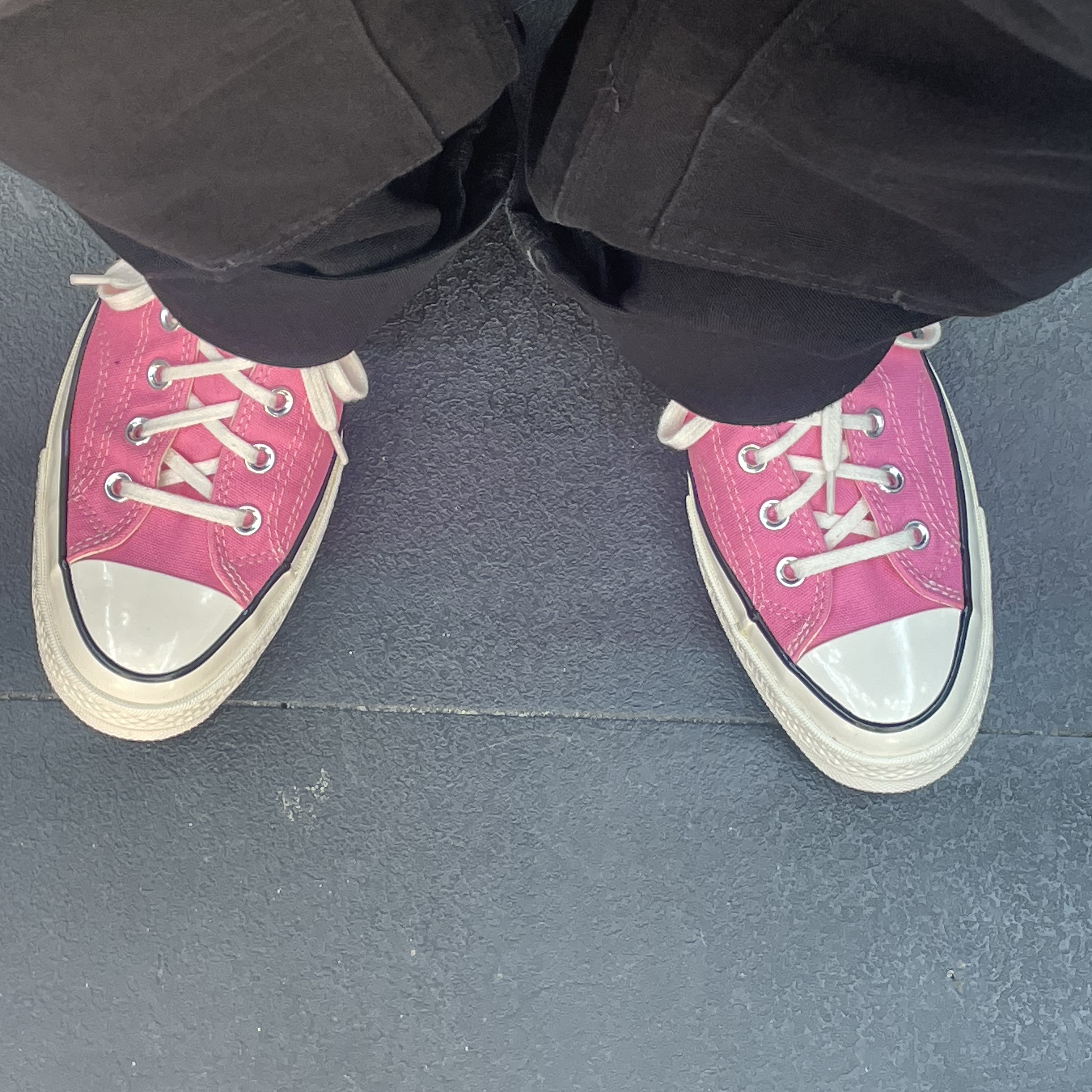 Converse Chuck 70 Ox Vintage Canvas Pink 착용 스타일