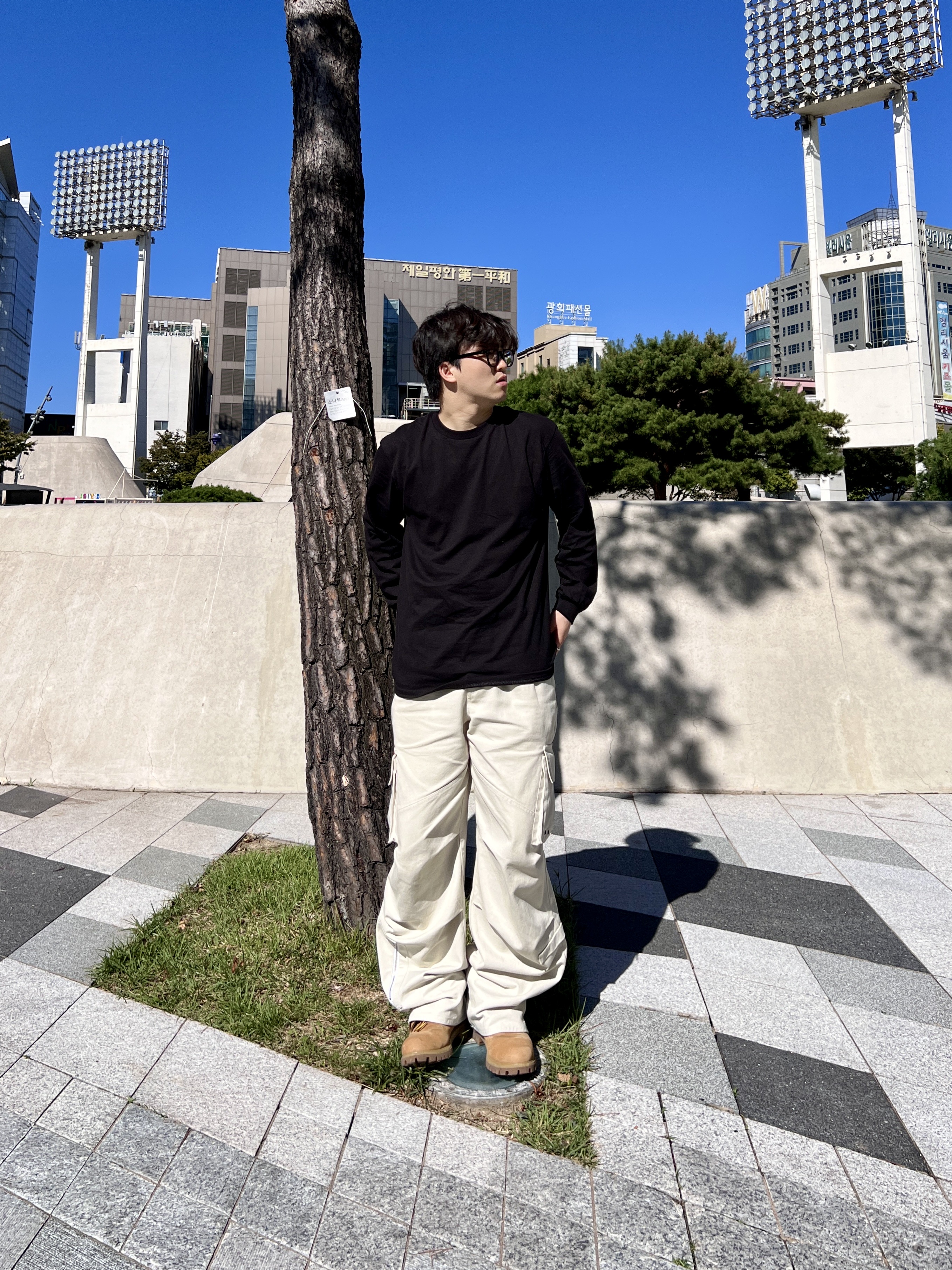 AAA Heavy Cotton 1304 Long Sleeve T-Shirt White Black (2Pack), Timberland Premium 6 inch Waterproof Boot Wheat Nubuck - Wide 착용 스타일 - 1