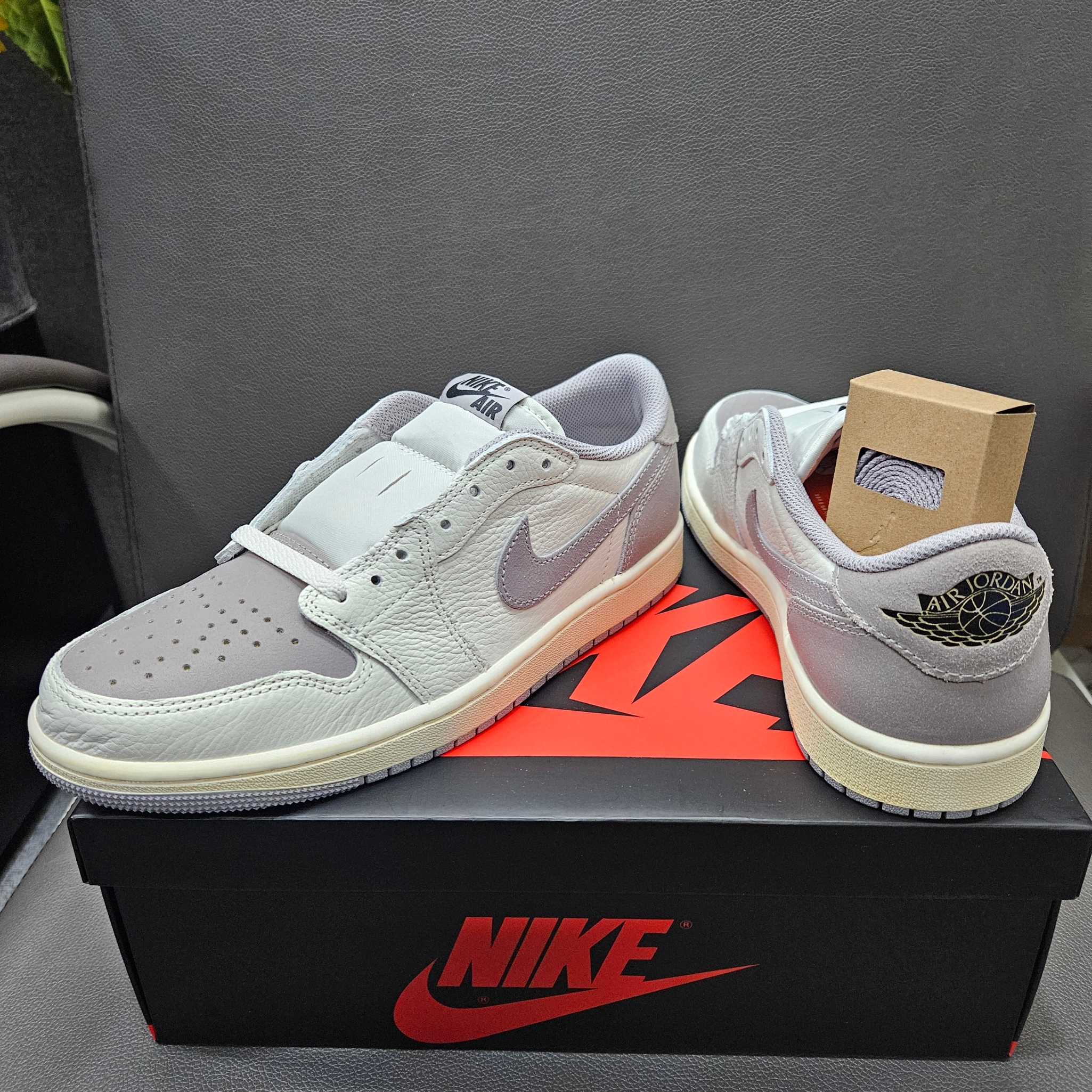 Jordan 1 Retro Low OG Atmosphere Grey 착용 스타일