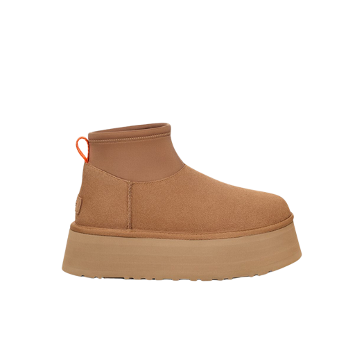 (W) UGG Mini Platform Boots Chestnut