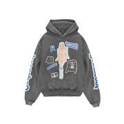 Represent Question Your Innocence Hoodie Vintage Grey - 24FW