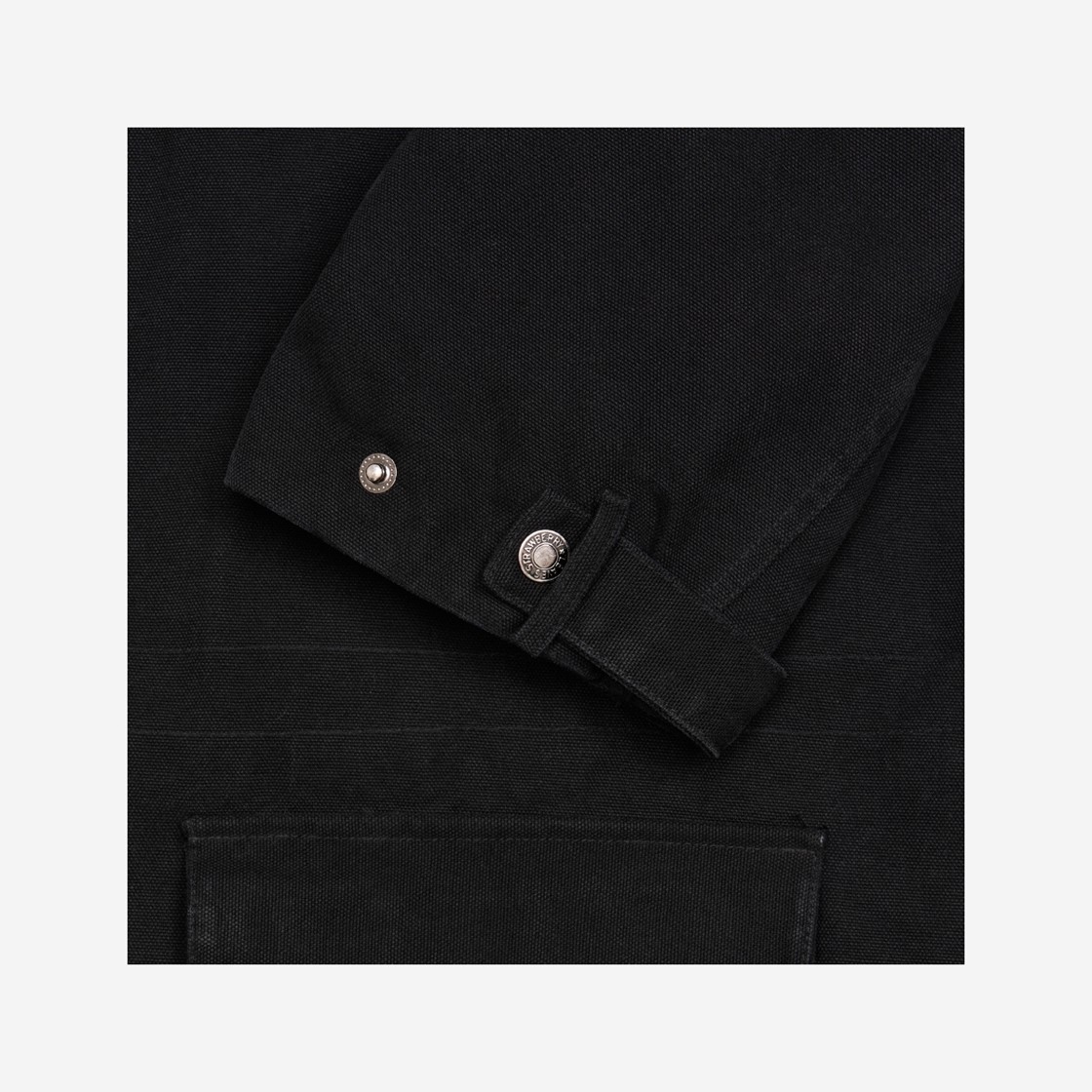 Nos Couleurs Stud Work Coat Black 상세 이미지 5