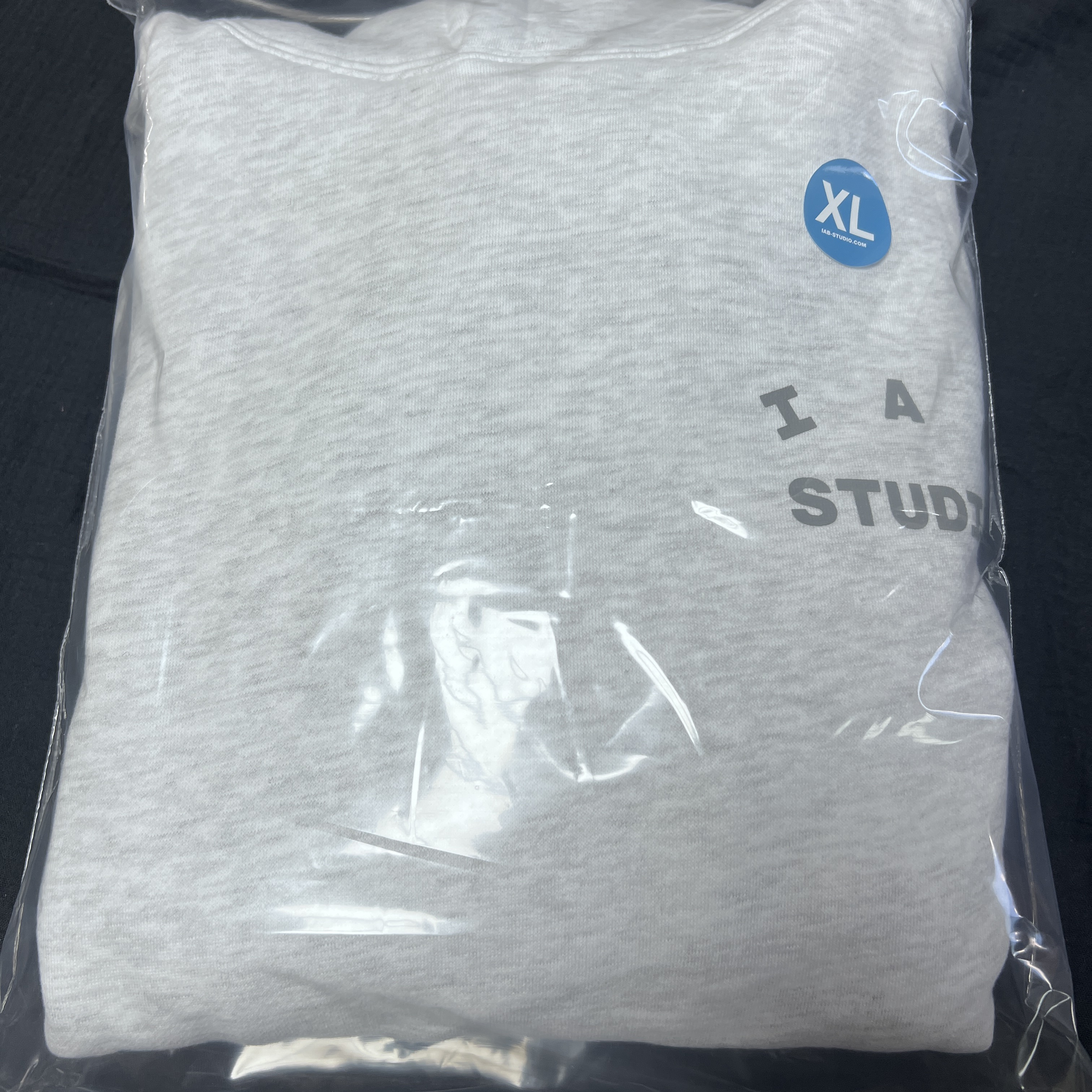 IAB Studio Hoodie Light Gray 착용 스타일