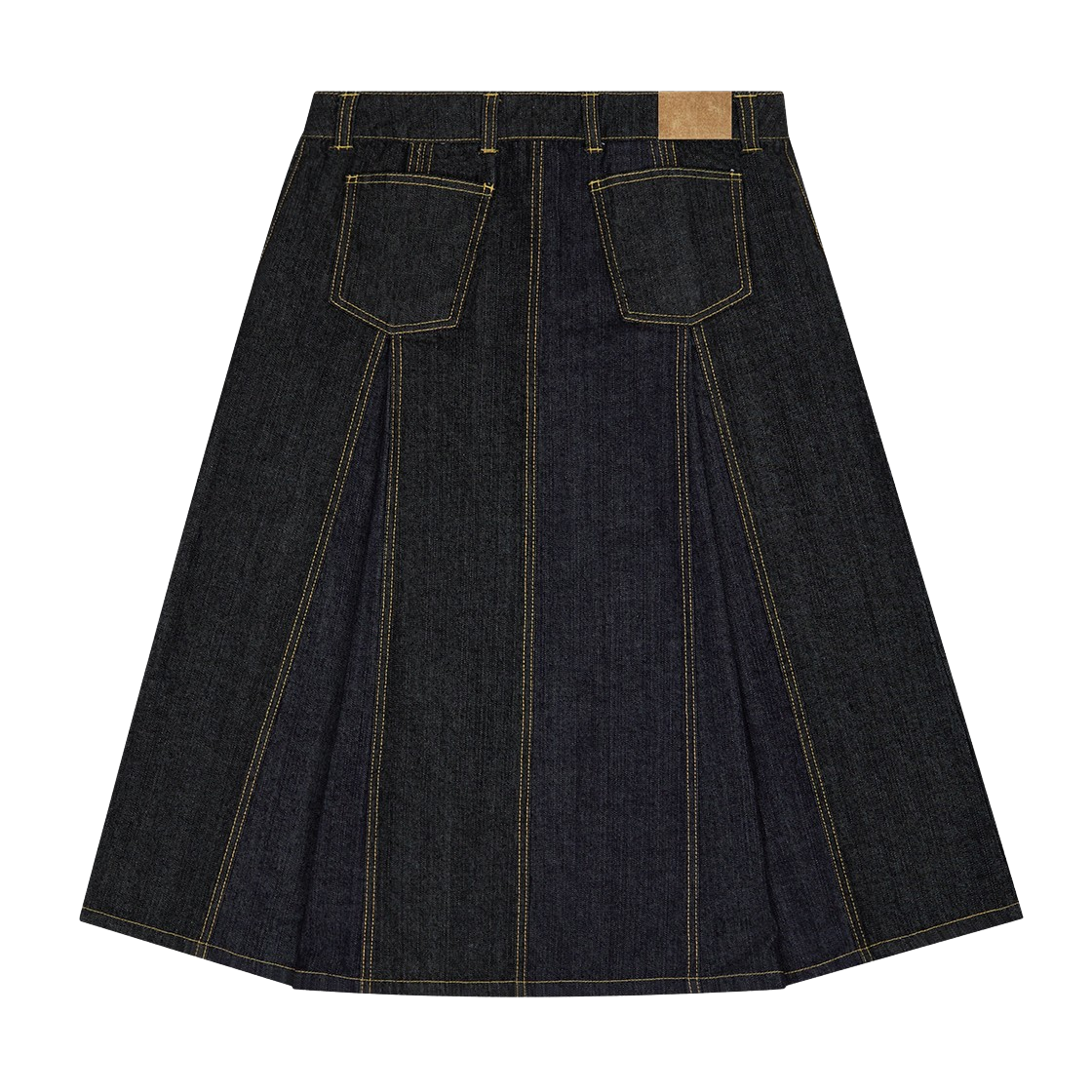 saf00359 Safarispot Two Denim Long Skirts - #2