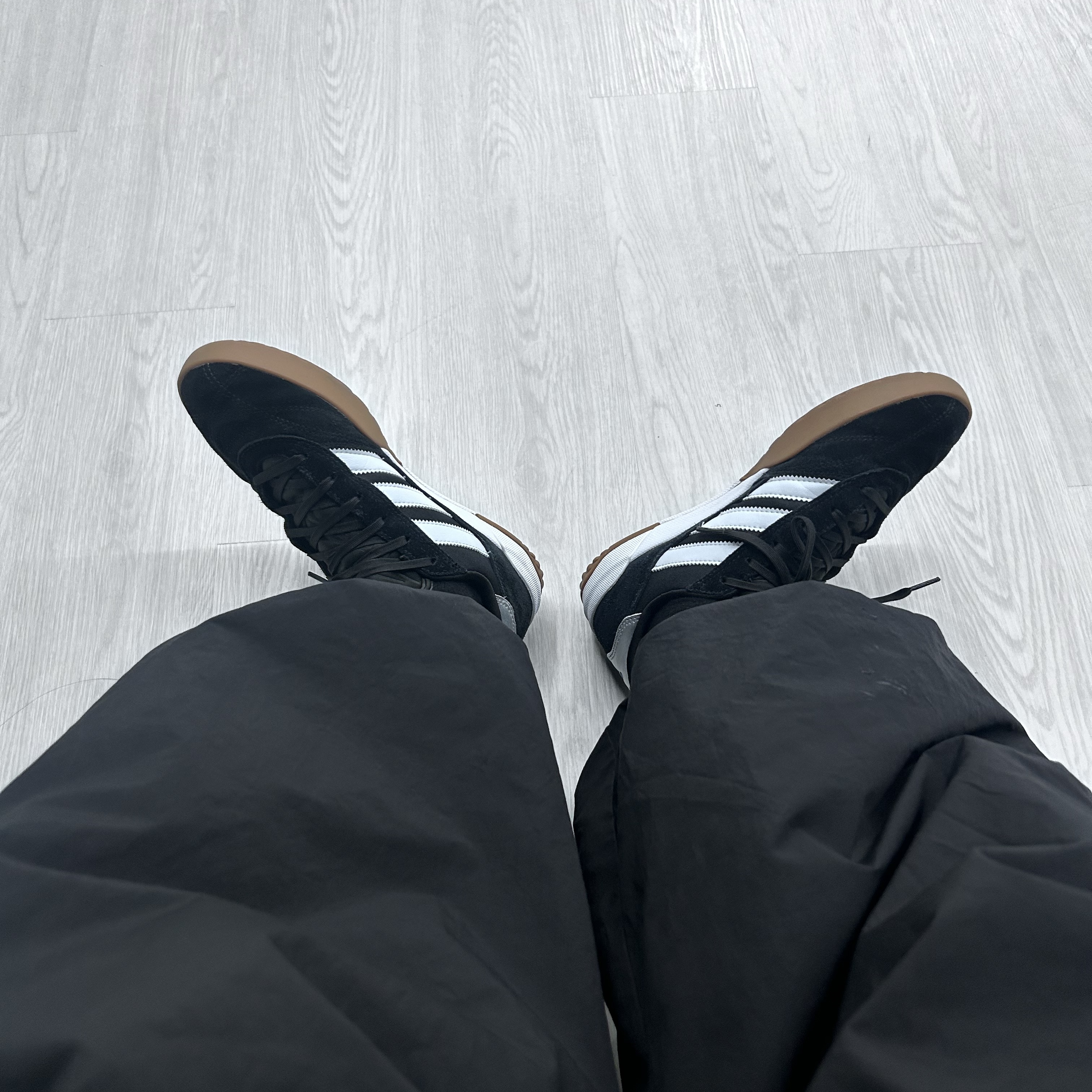 Adidas Copa Premiere Core Black Cloud White 착용 스타일