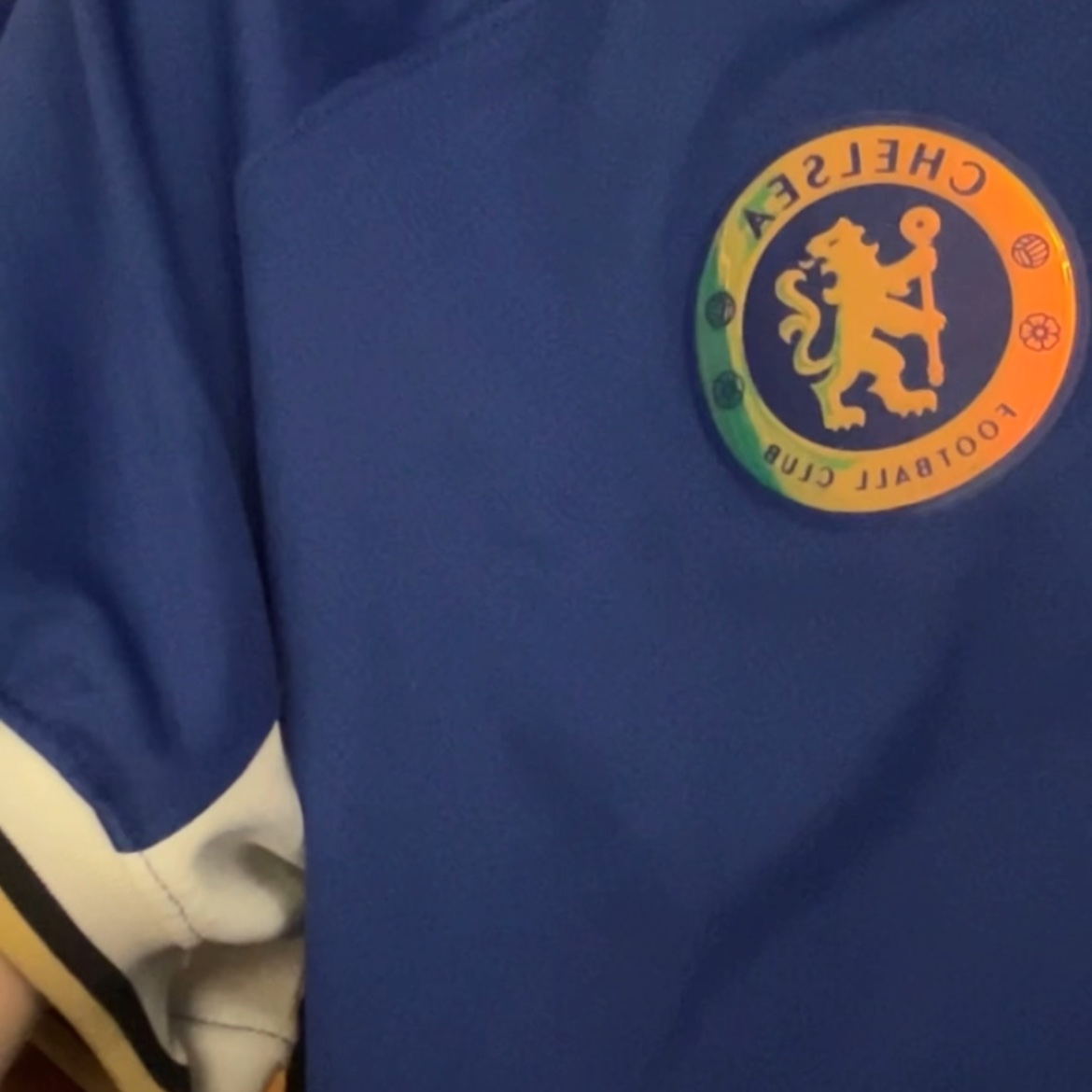 Nike Chelsea FC 2023/24 Stadium Home Dri-Fit Jersey Rush Blue (Non Marking & Non Sponser Ver.) 착용 스타일
