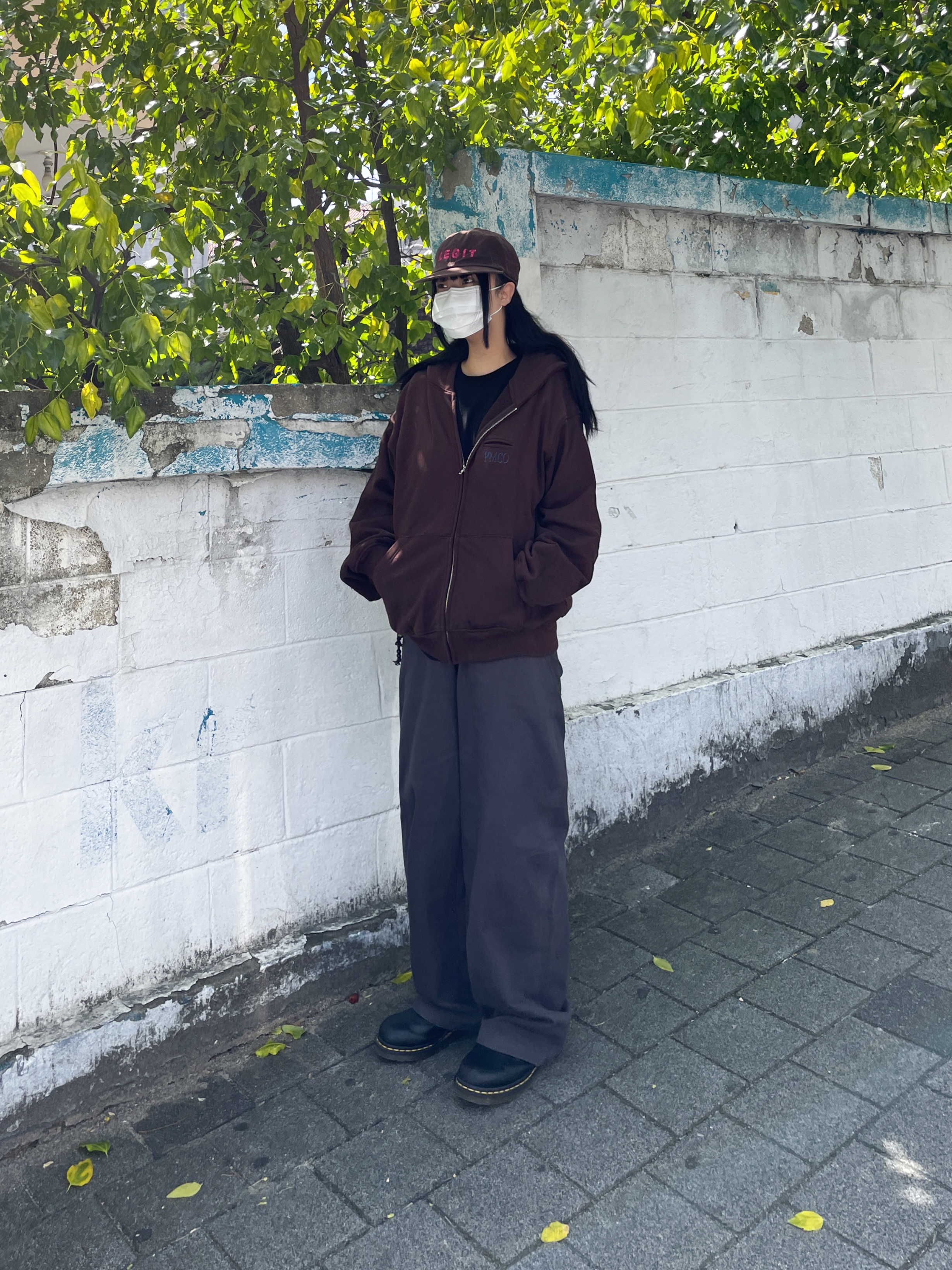 Dr. Martens 1461 Smooth Black 착용 스타일 - 2