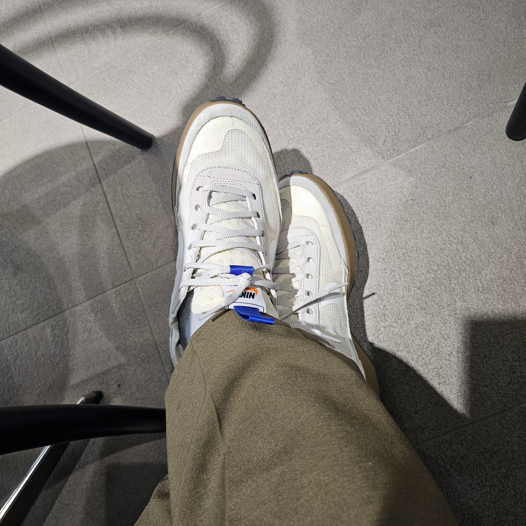 Nike x Tom Sachs General Purpose Shoe Light Cream 착용 스타일