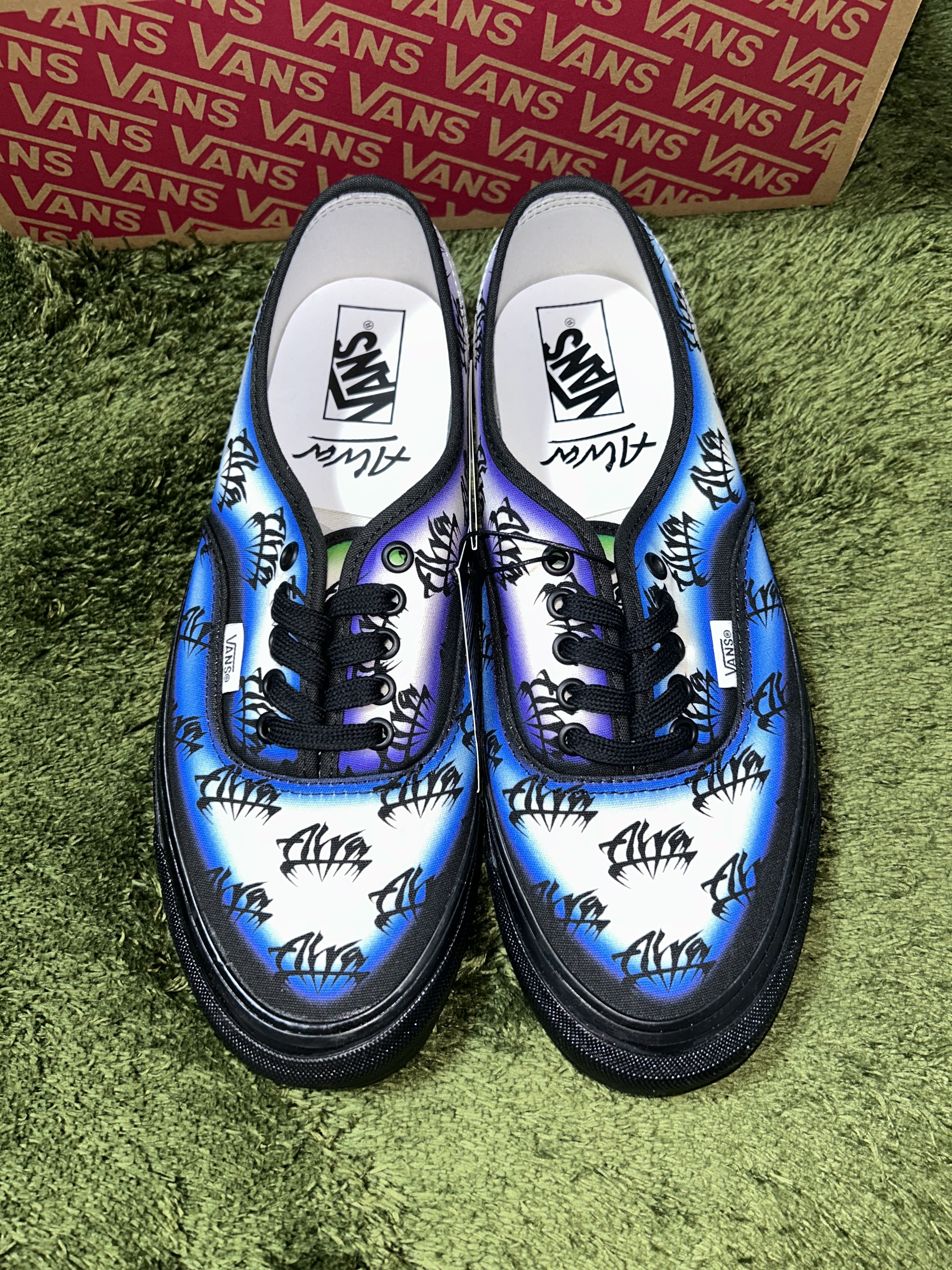 Vans x Alva Skates Authentic 44 DX Anaheim Factory Halo Multi 착용 스타일 - 2