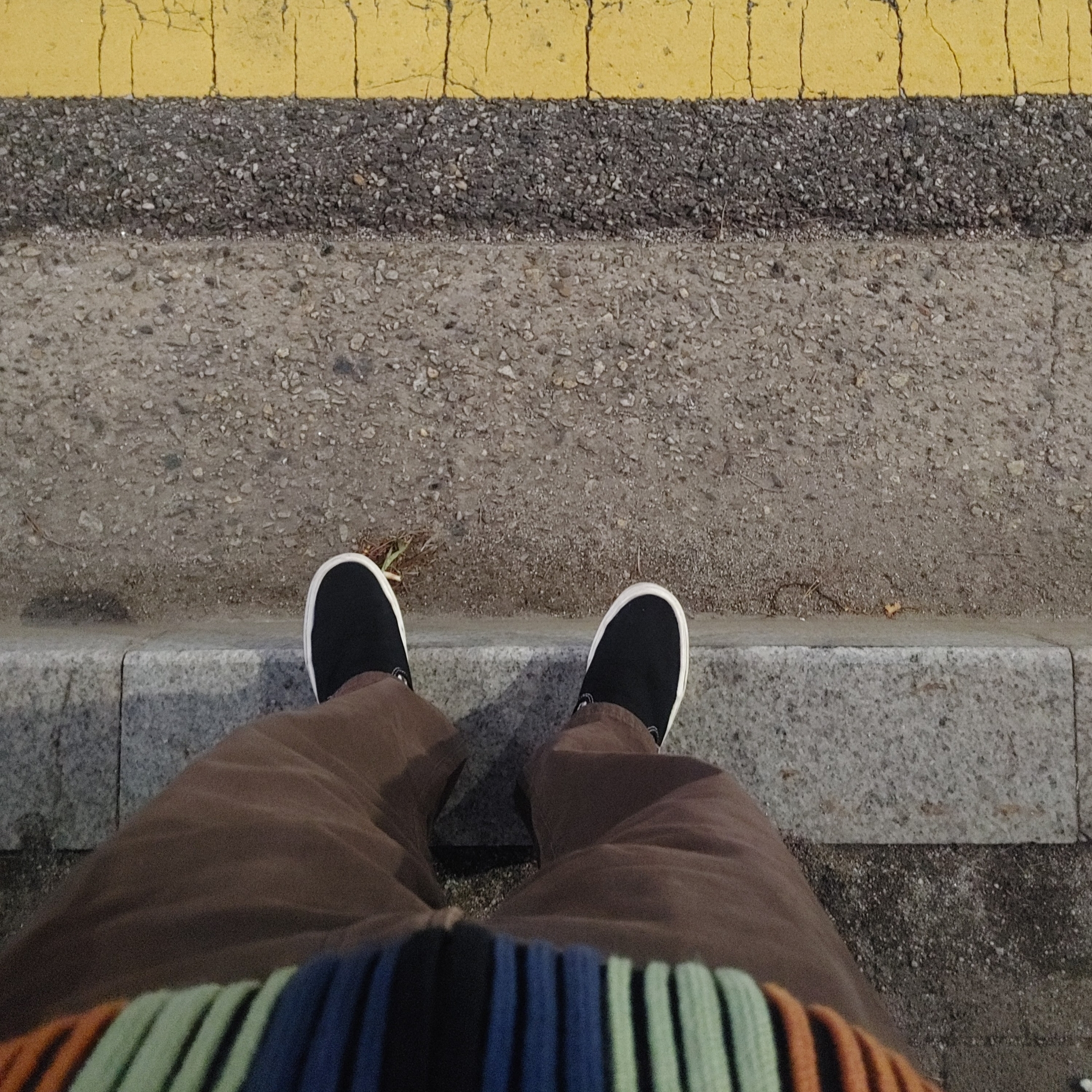 Stussy Washed Canvas Big OL' Jean Brown 착용 스타일