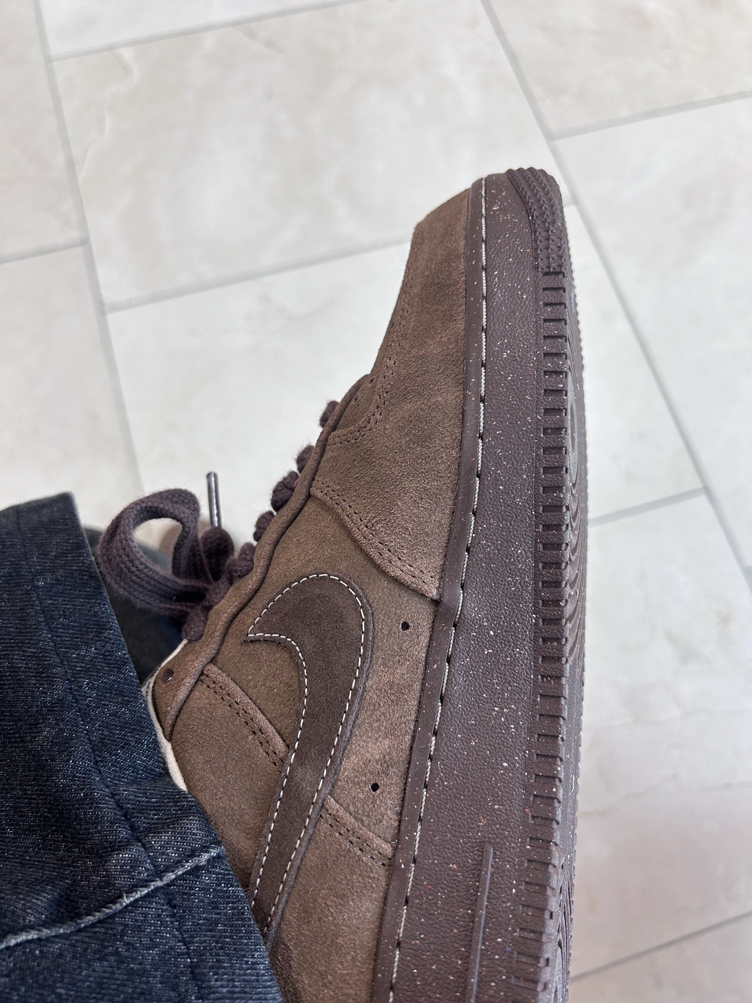 (W) Nike Air Force 1 '07 Cacao Wow 착용 스타일