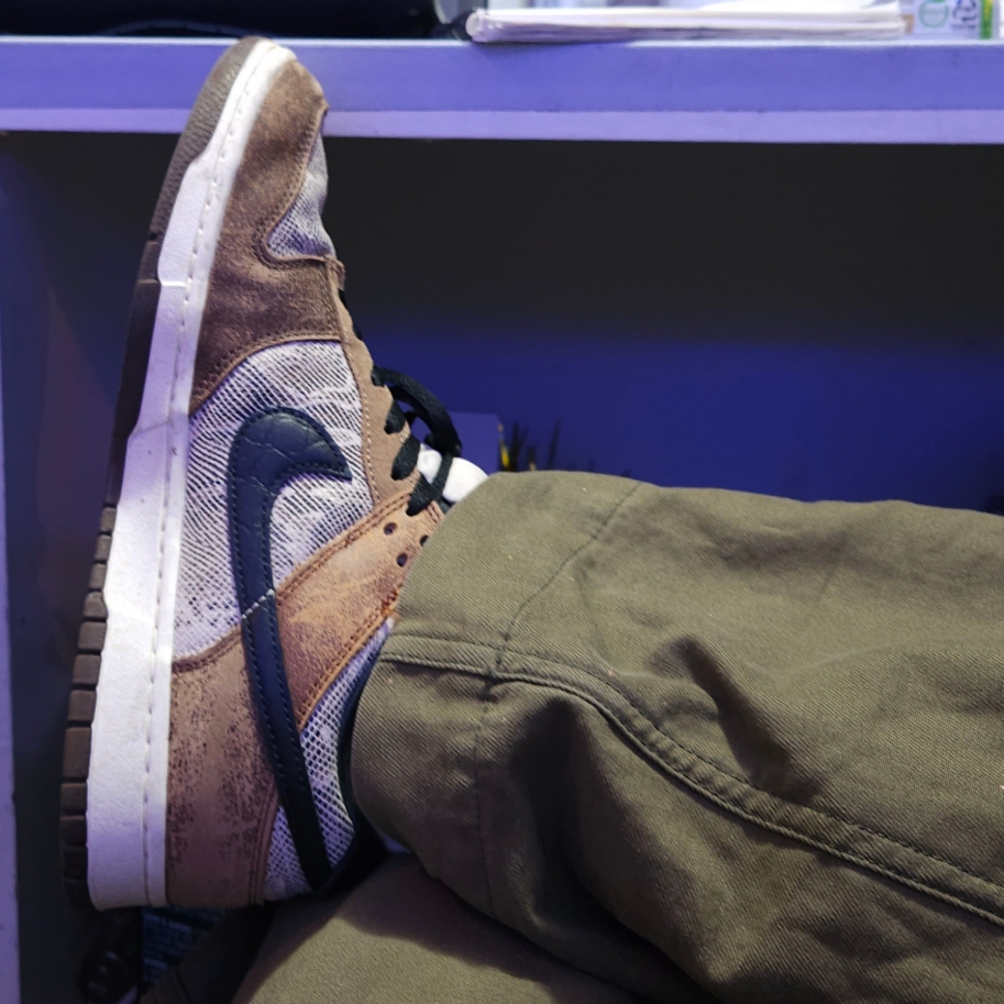 Nike Dunk Low PRM Head to Head 착용 스타일 - 1