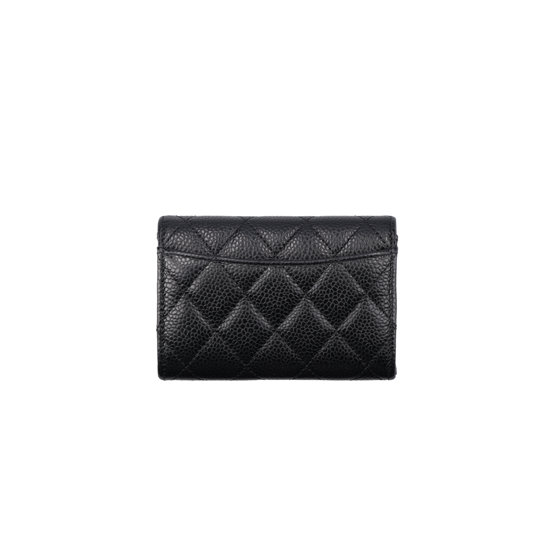 Chanel Classic Card Wallet Black Gold 상세 이미지 2