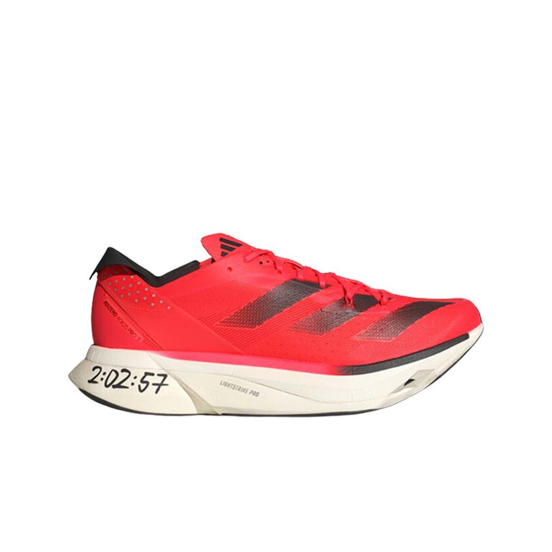 아디다스 아디제로 아디오스 프로 3 솔라 레드 코어 블랙(Adidas Adizero Adios Pro 3 Solar Red Core Black)