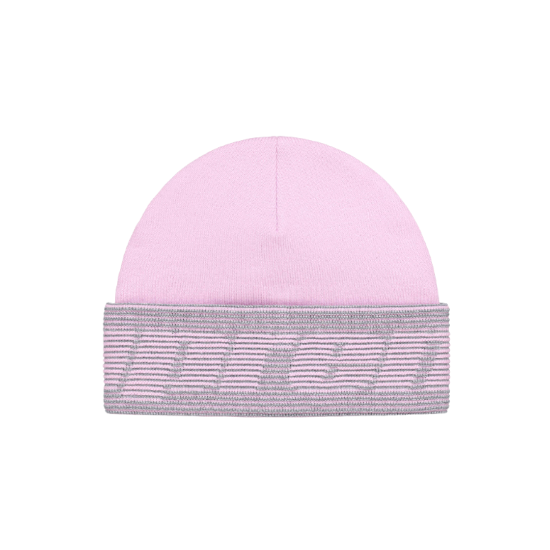 Supreme Reflective Jacquard Beanie Light Pink - 24FW 상세 이미지 1