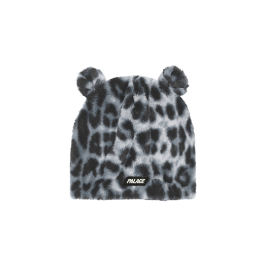 Palace Furry Ears Nein Cuff Beanie Snow Leopard - 24FW