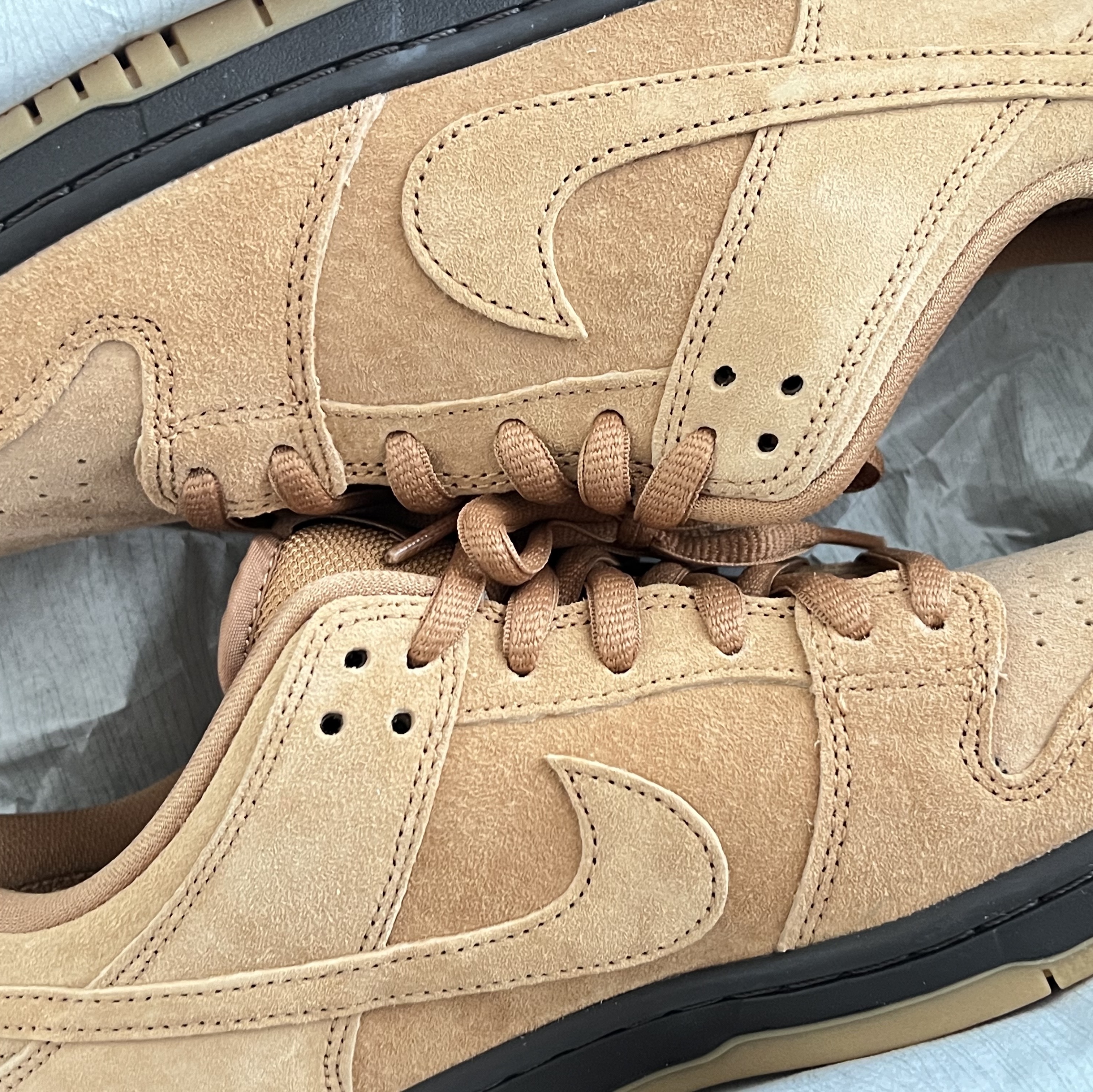 Nike SB Dunk Low Pro Wheat 2023 착용 스타일